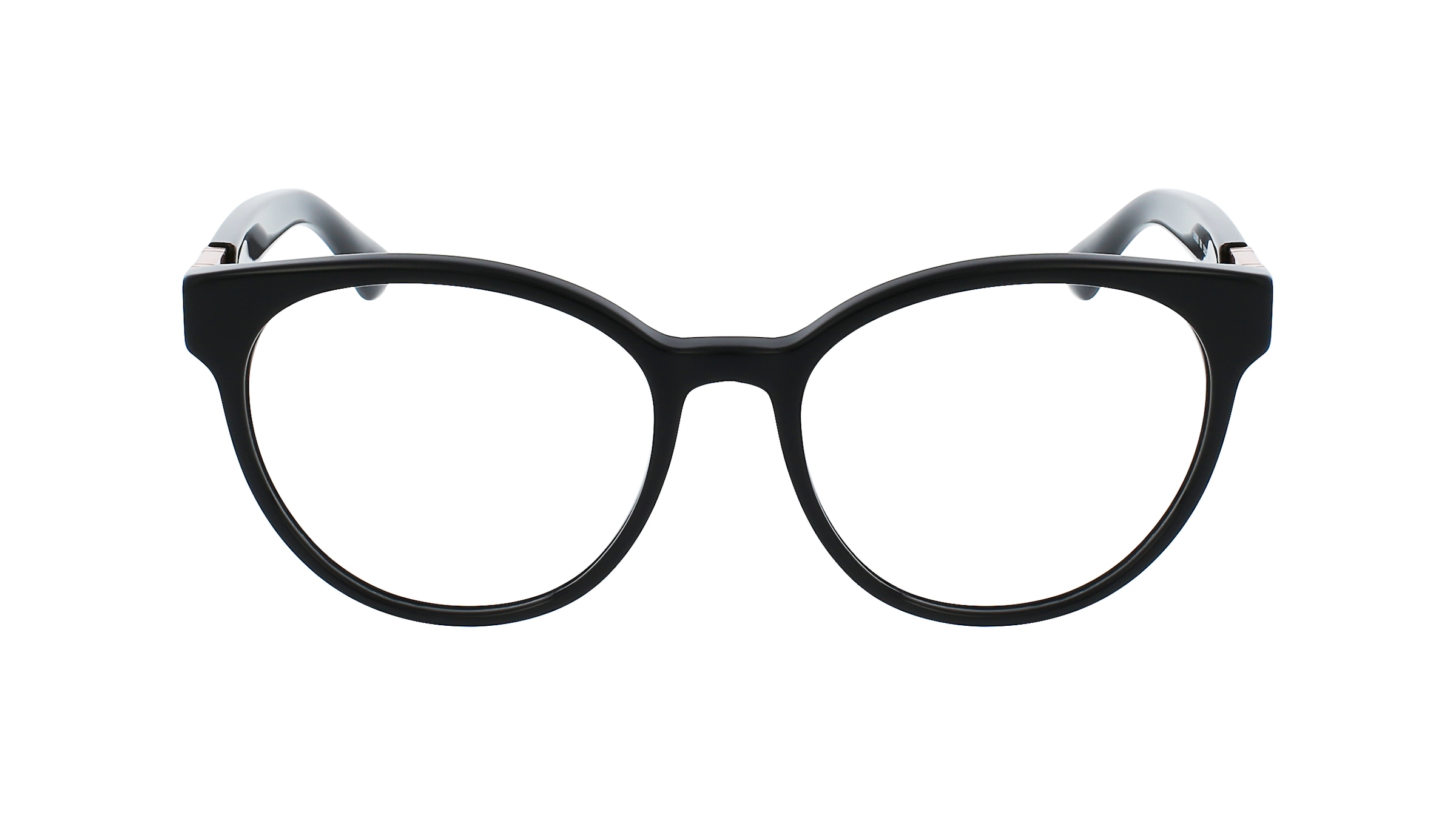 Guess GU2909 Unisex-Brille inkl. Gläser Vollrand Rund Kunststoff-Gestell 53mm/17mm/140mm, schwarz