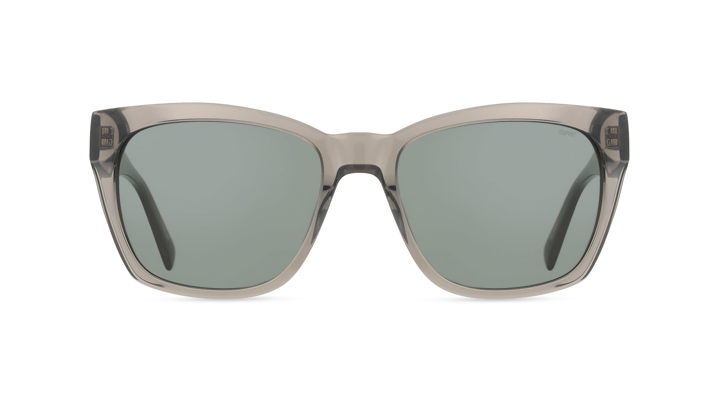 Esprit 40111 Damen-Sonnenbrille Vollrand Eckig Acetat-Gestell, grau