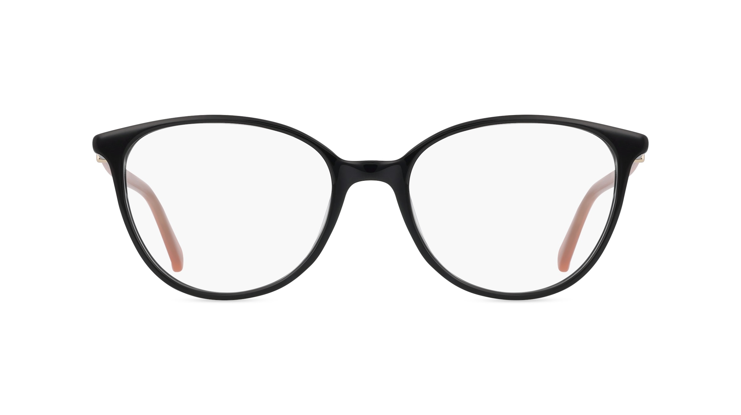 Fielmann LD 030 CL Damen-Brille inkl. Gläser Vollrand Oval Acetat-Gestell 51mm/17mm/140mm, schwarz