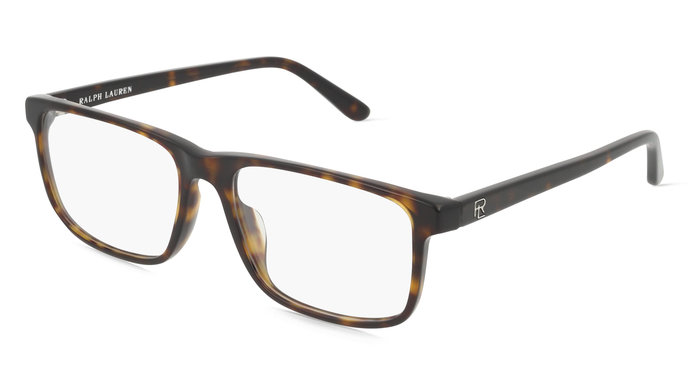 Polo Ralph Lauren RL6225U Herren-Brille inkl. Gläser Vollrand Quadratisch Acetat-Gestell 54/17/145, Havanna