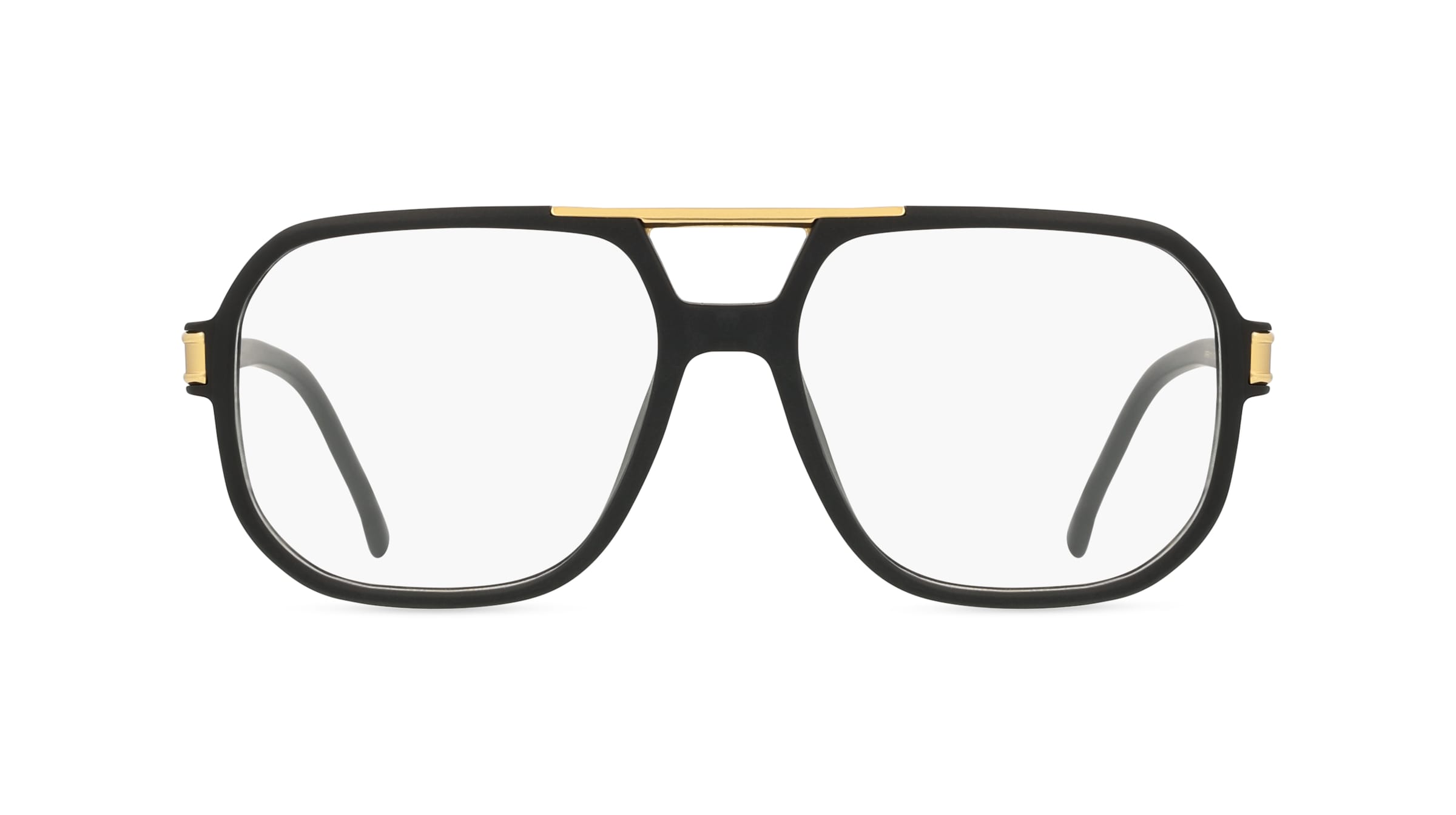 Carrera 1134 Herren-Brille inkl. Gläser Vollrand Eckig Acetat-Gestell 57mm/16mm/145mm, Schwarz