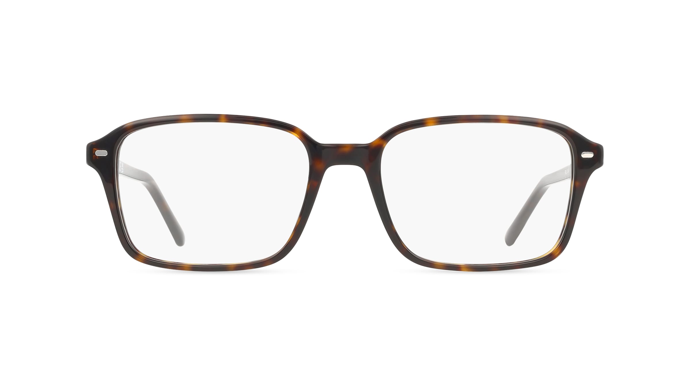 Ray-Ban RX5431 Damen-Brille inkl. Gläser Vollrand Eckig Acetat-Gestell 54mm/18mm/140mm, braun