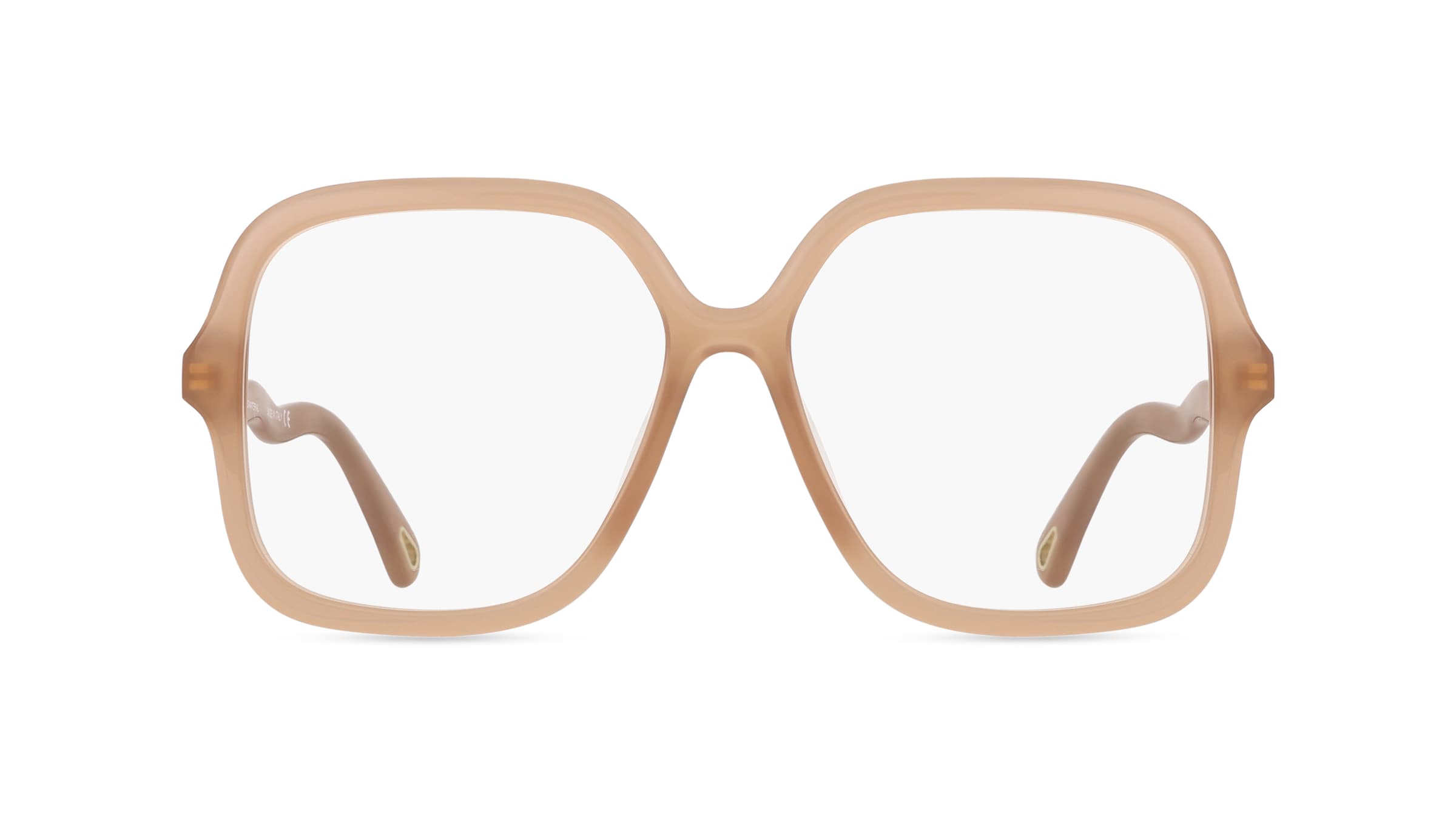 Chloé CH0091OA Damen-Brille inkl. Gläser Vollrand Eckig Acetat-Gestell 56mm/15mm/145mm, gelb