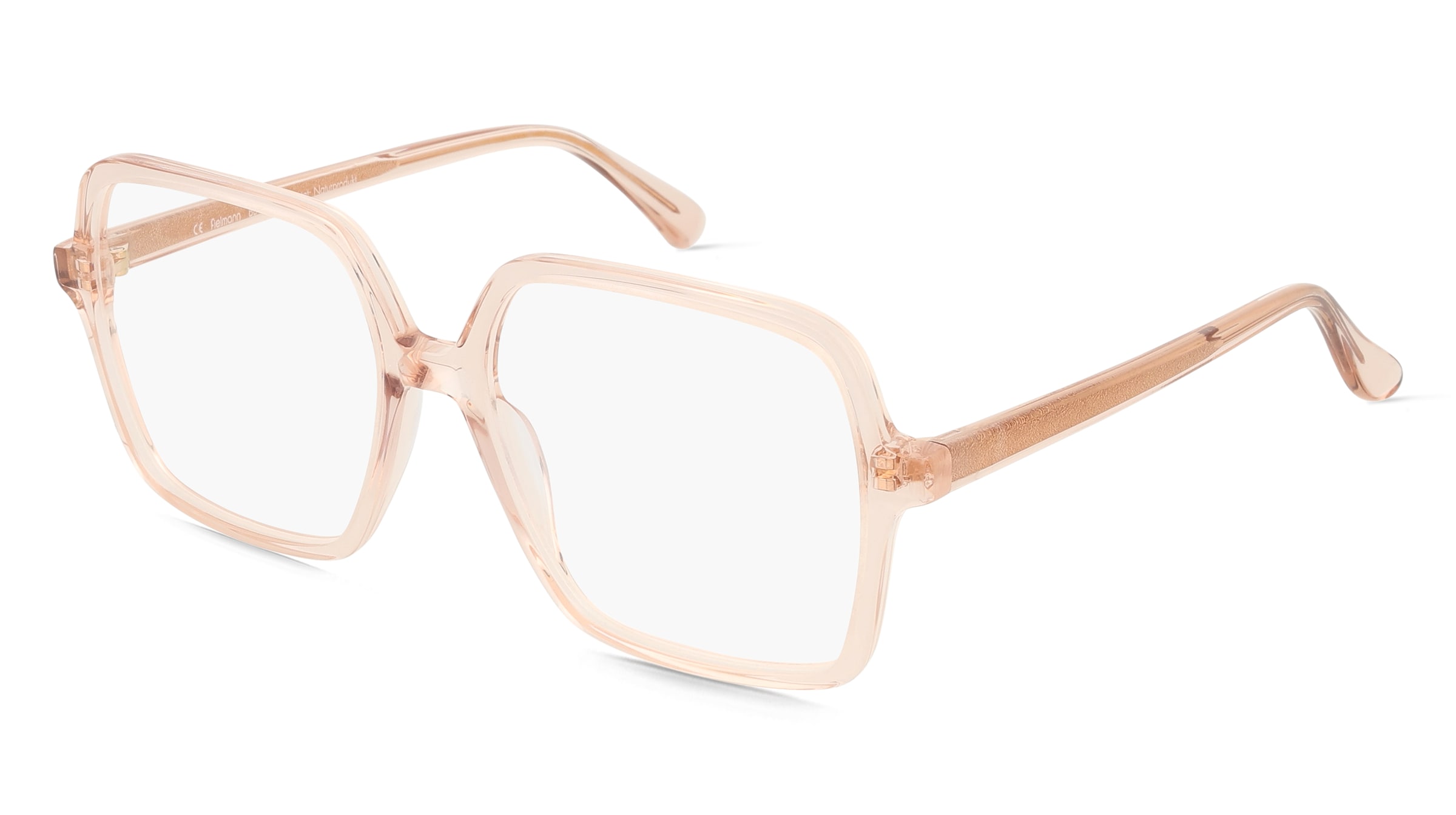 Fielmann ABC 084 FA BLANCA Damen-Brille inkl. Gläser Vollrand Geometrisch Acetat-Gestell 53/16/140, Pink