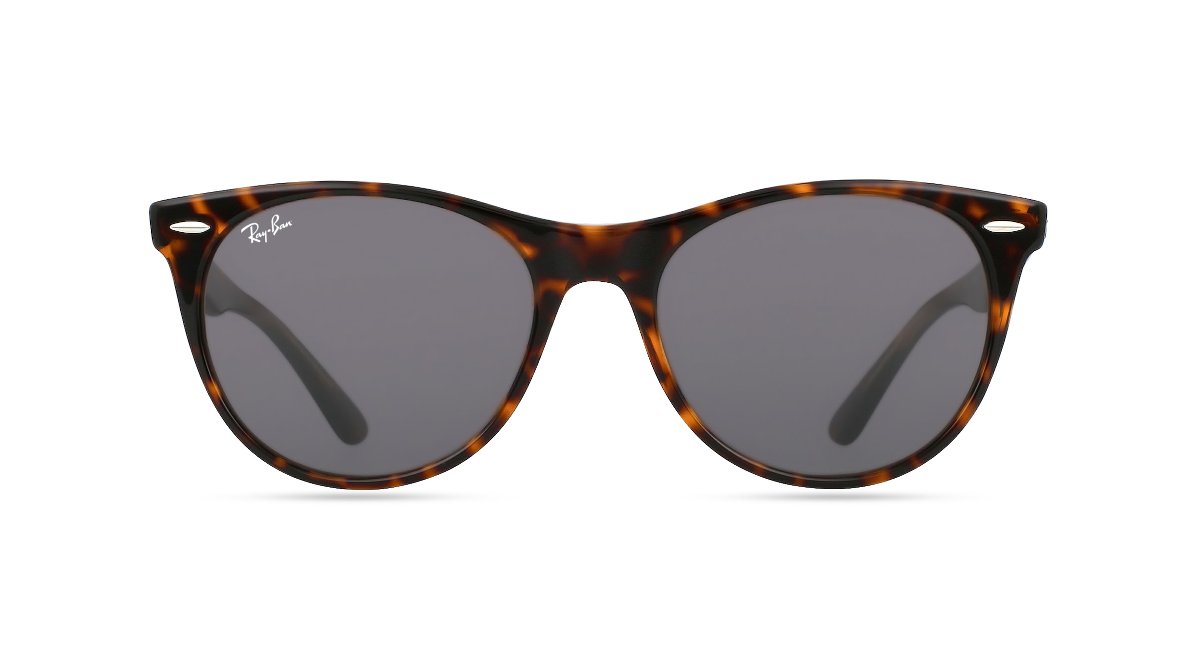 Ray-Ban RB 2185 WAYFARER II Unisex-Sonnenbrille Vollrand Panto Acetat-Gestell, braun