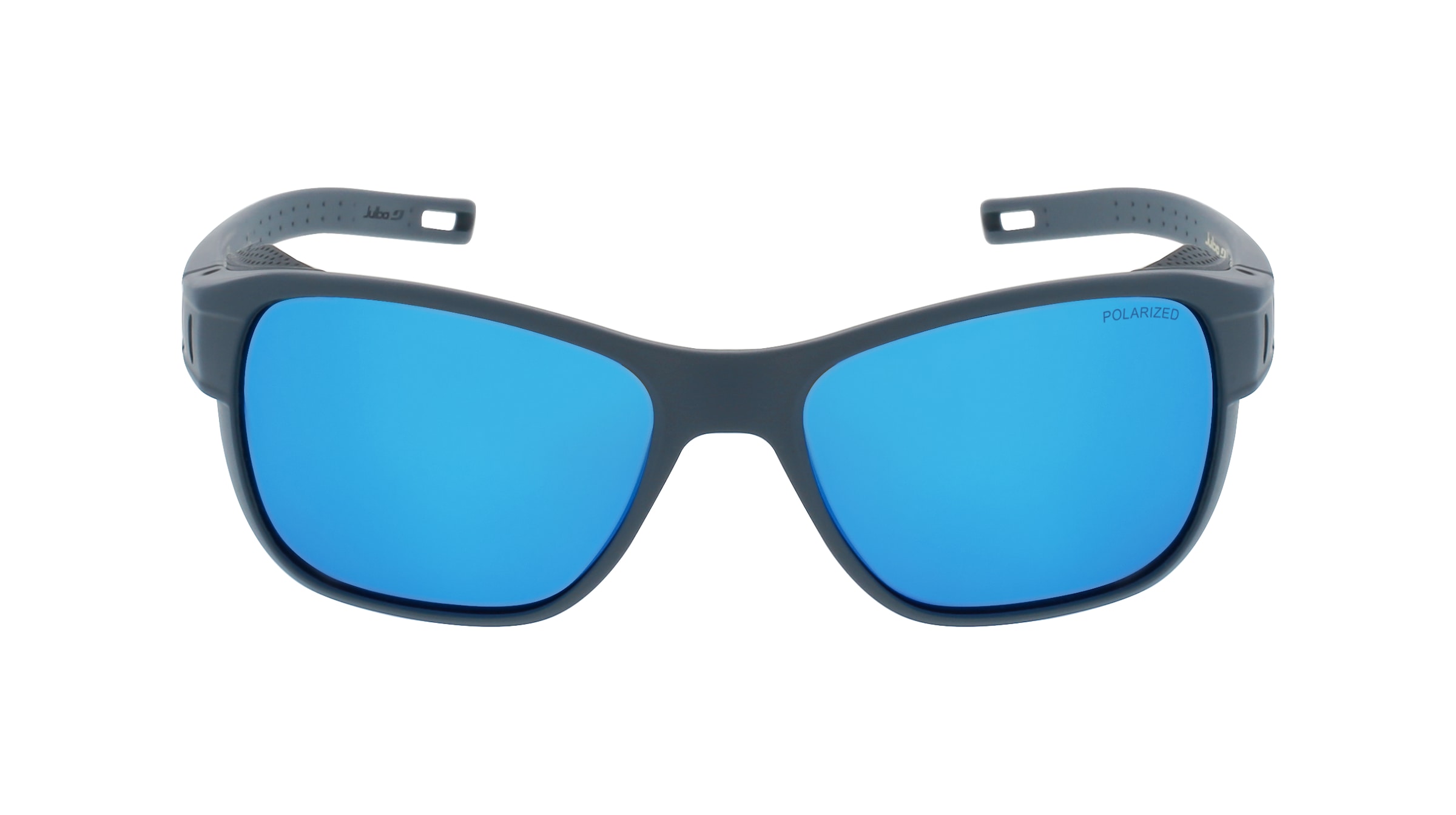 Julbo J5589420 Unisex-Sonnenbrille Vollrand Eckig Kunststoff-Gestell, Grau