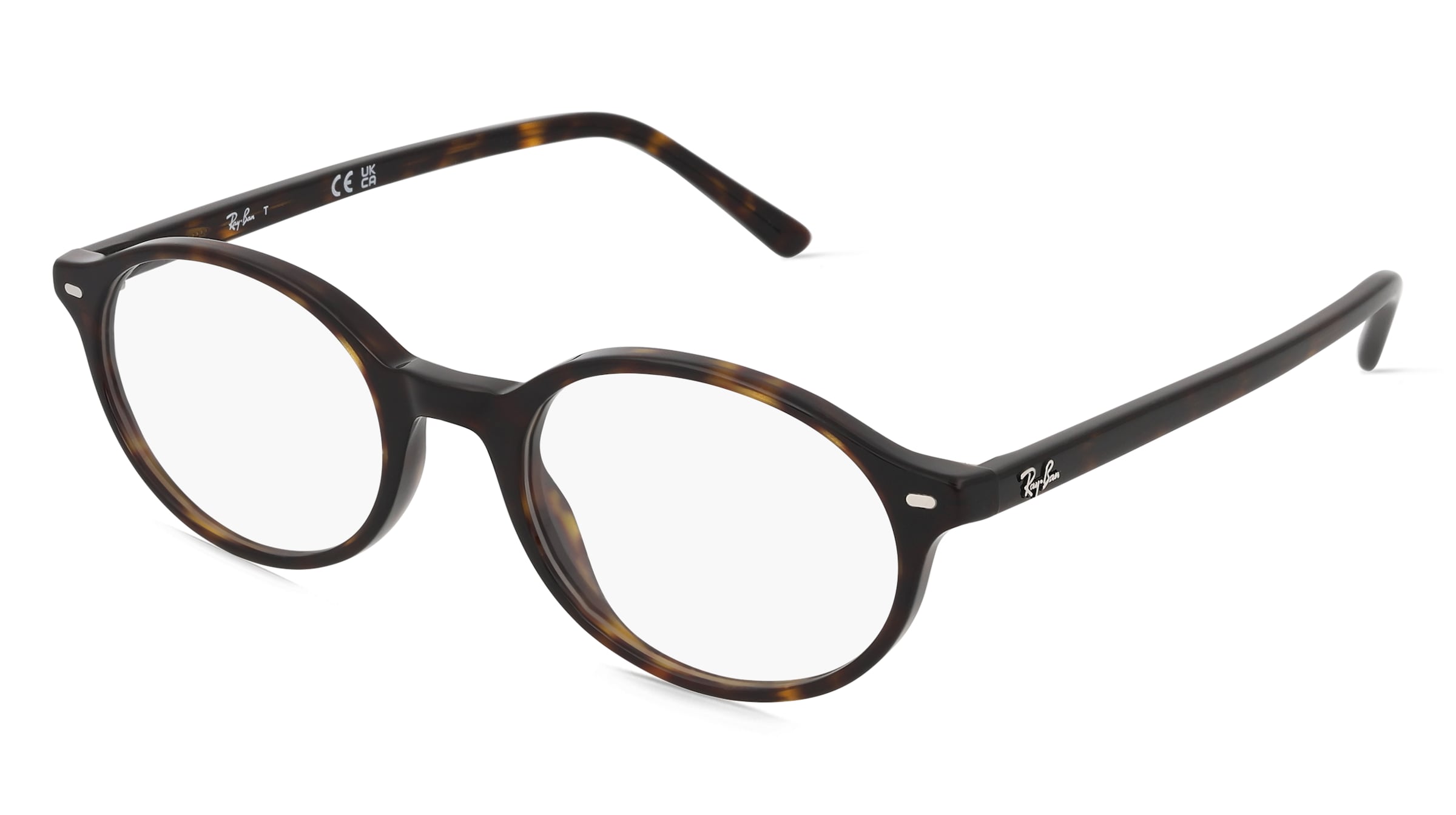 Ray-Ban 0RX5429 GERMAN Unisex-Brille inkl. Gläser Vollrand Oval Acetat-Gestell 51/20/145, Havanna