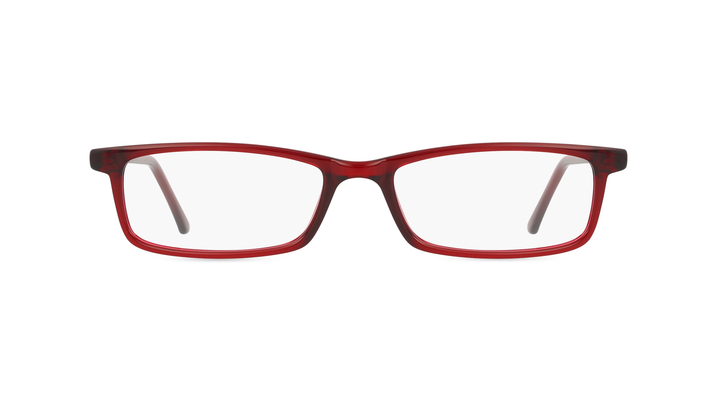 Thumbnail - Fielmann MC 599 CL Unisex-Brille inkl. Gläser Vollrand Eckig Propionat-Gestell 50mm/16mm/135mm, rot