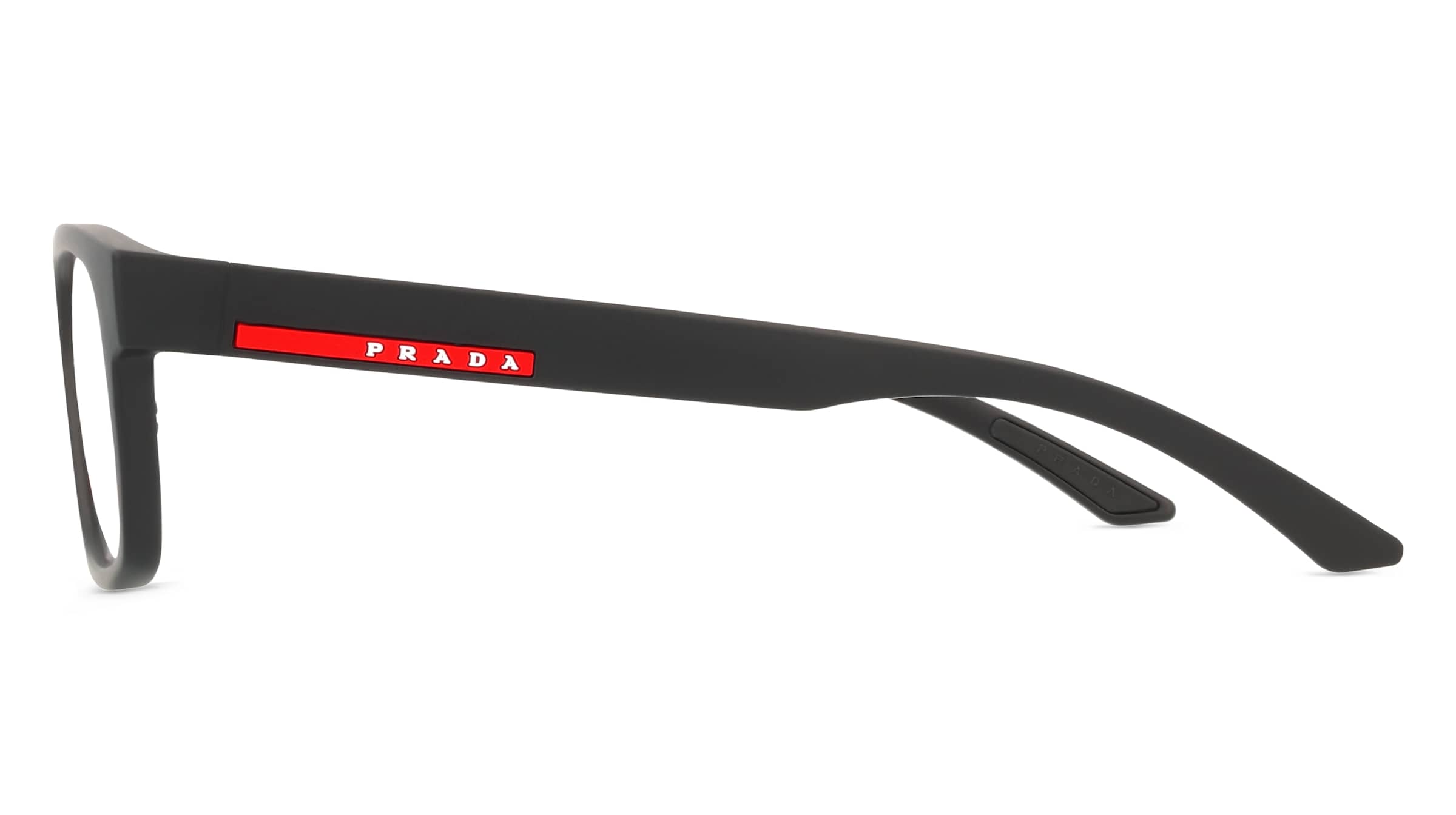 Thumbnail - Prada Linea Rossa PS04QV Herren-Brille inkl. Gläser Vollrand Eckig Kunststoff-Gestell 54mm/18mm/145mm, schwarz