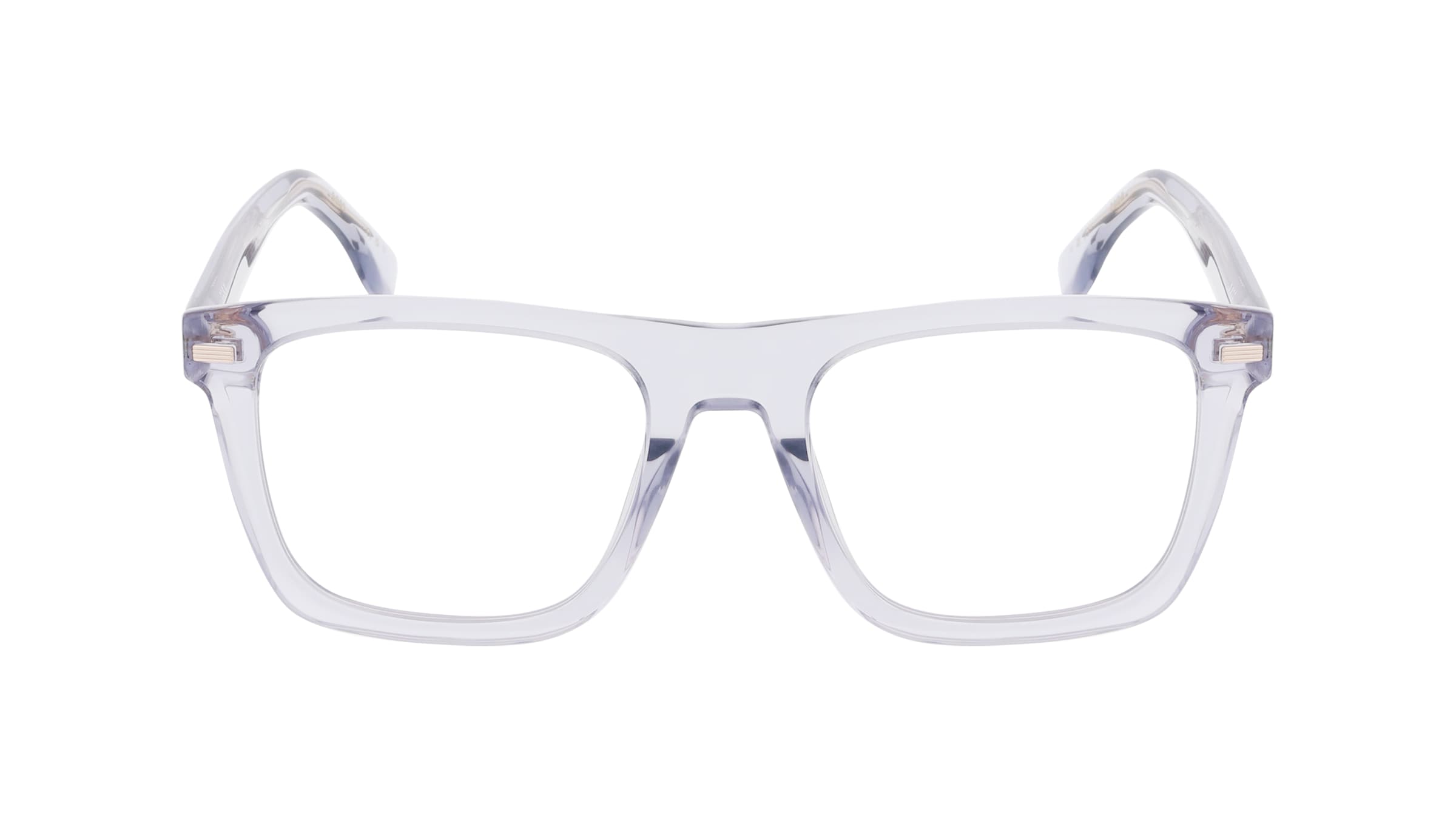 Boss 1445 Herren-Brille inkl. Gläser Vollrand Eckig Acetat-Gestell 52mm/20mm/145mm, Transparent