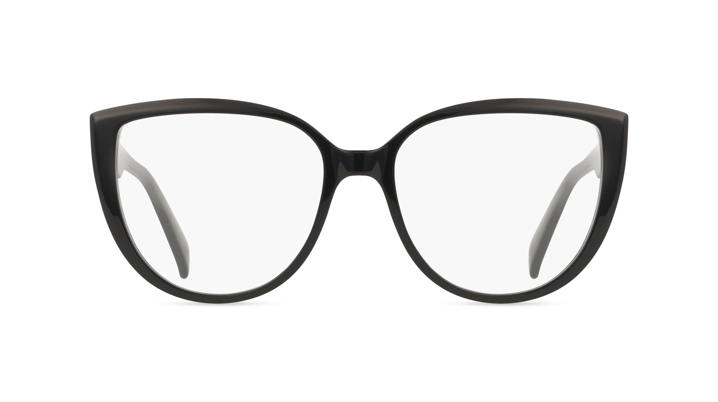 Liu Jo LJ2807 Damen-Brille inkl. Gläser Vollrand Cateye Acetat-Gestell 54mm/16mm/140mm, schwarz