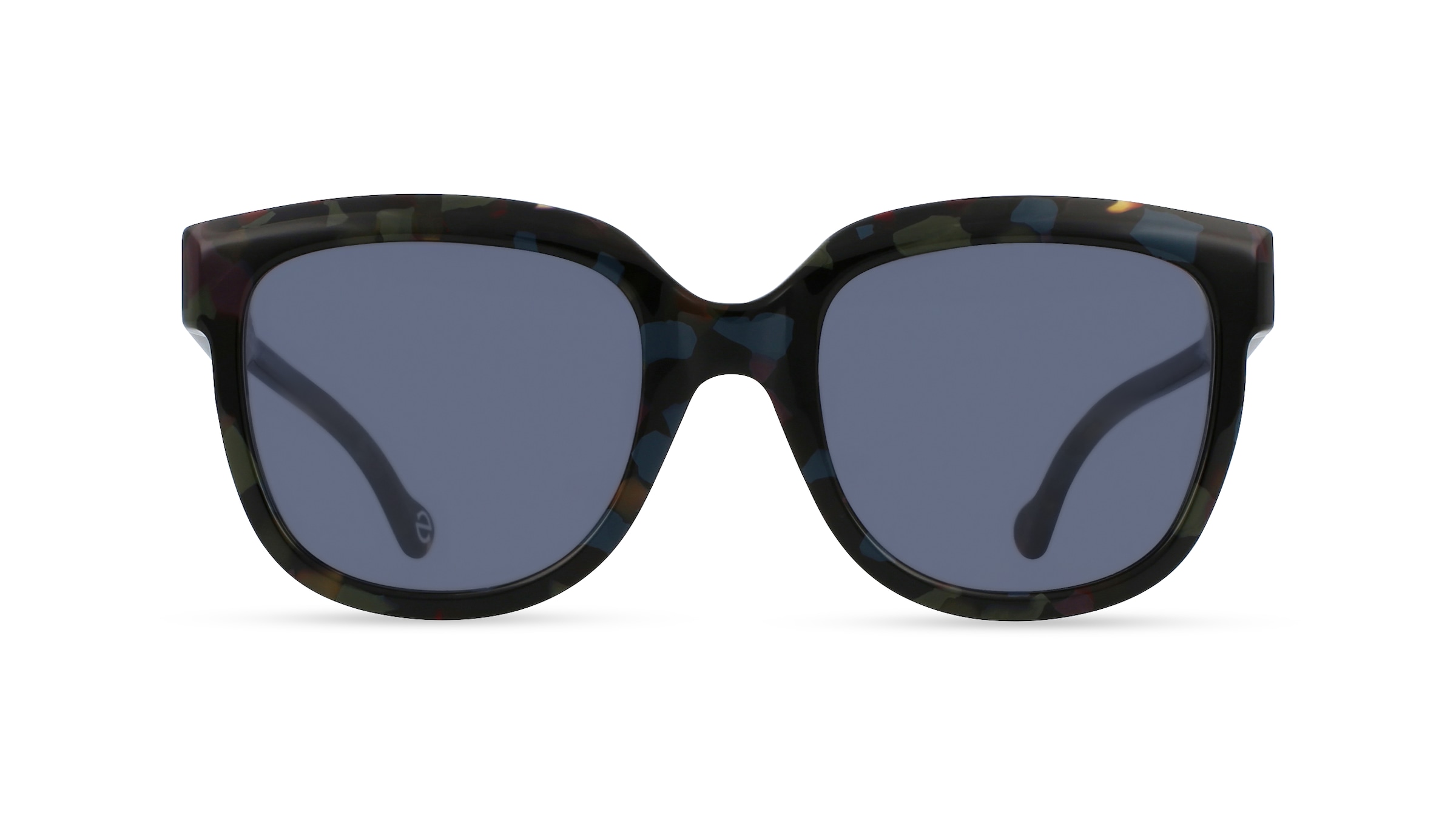 Fielmann Elementra DESIGN 546 SUN CL Damen-Sonnenbrille Vollrand Butterfly Recycelt-Gestell, mehrfarbig