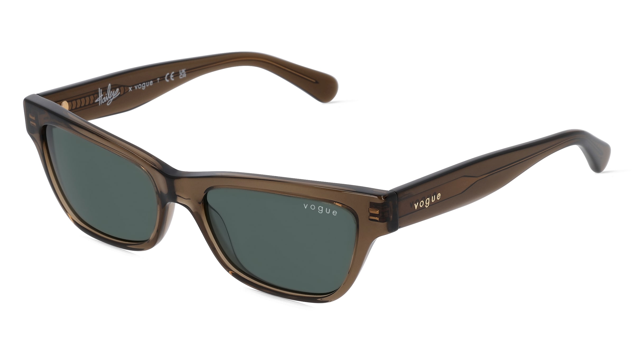 Vogue eyewear VO5514S Damen-Sonnenbrille Vollrand Butterfly Acetat-Gestell, Braun