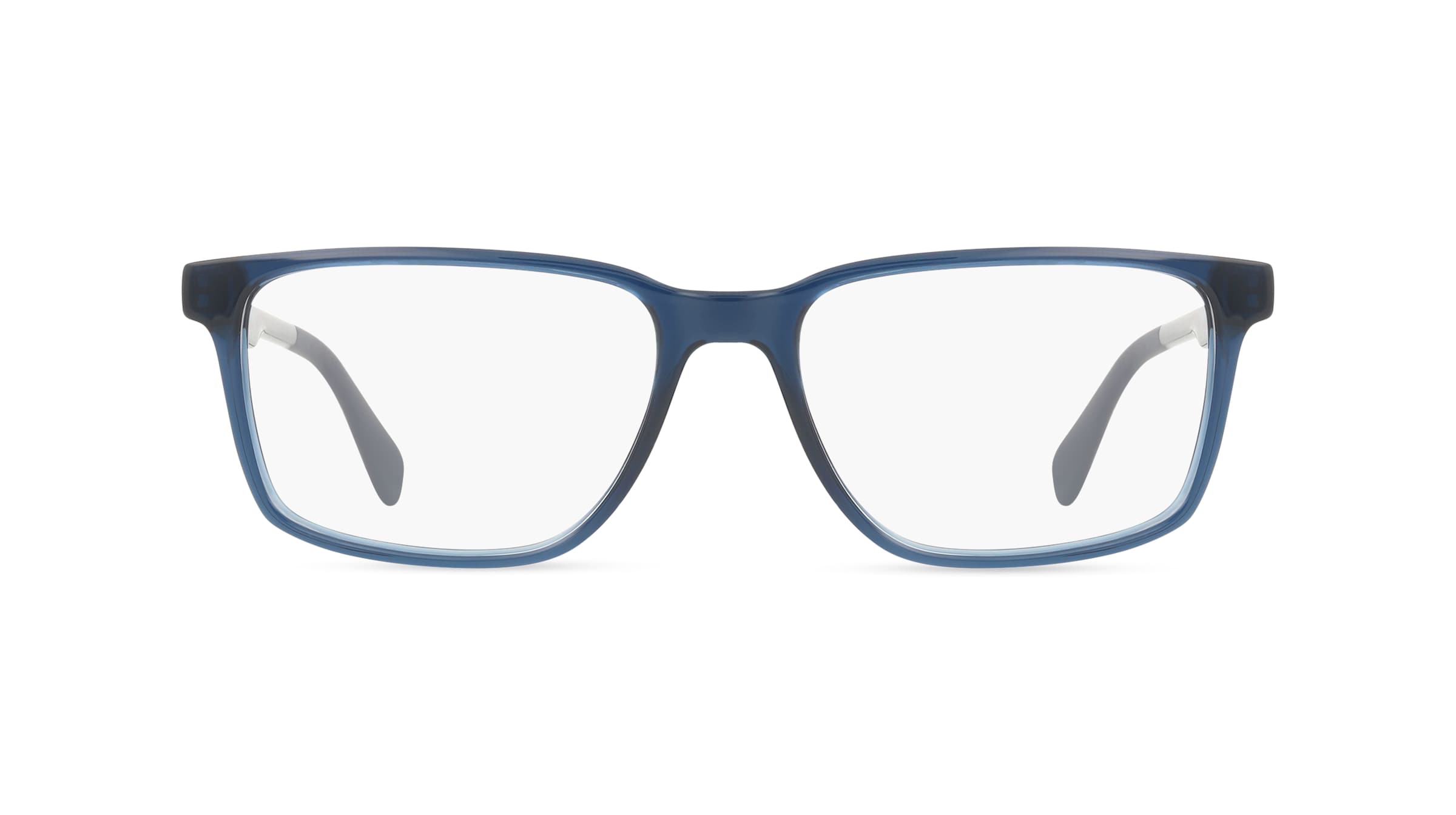 Lacoste L4005 Herren-Brille inkl. Gläser Vollrand Eckig Kunststoff-Gestell 56/16/145, blau