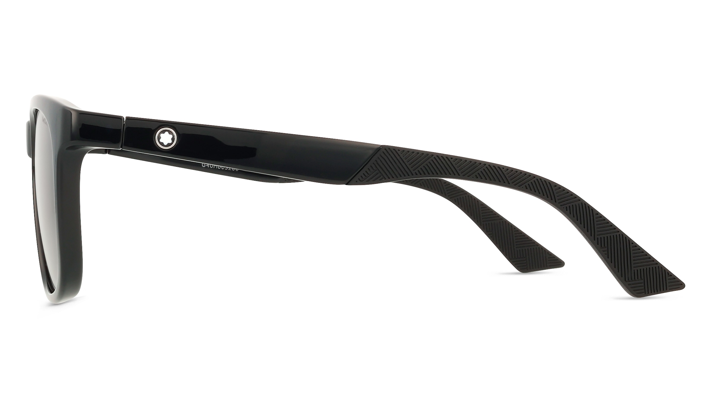 Thumbnail - Montblanc MB0400S Herren-Sonnenbrille Vollrand Quadratisch Kunststoff-Gestell, schwarz