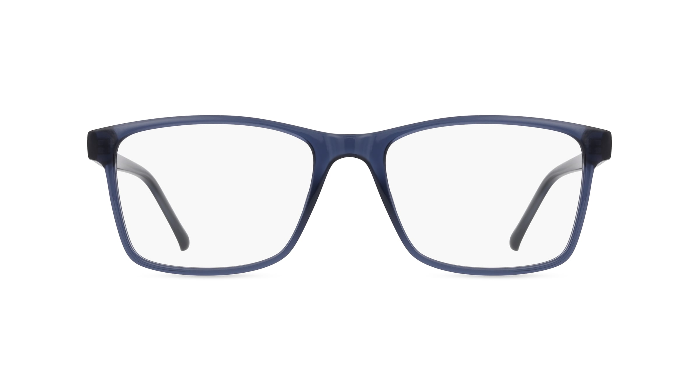 Fielmann BD 544 CL Herren-Brille inkl. Gläser Vollrand Eckig Propionat-Gestell 56mm/19mm/145mm, Blau