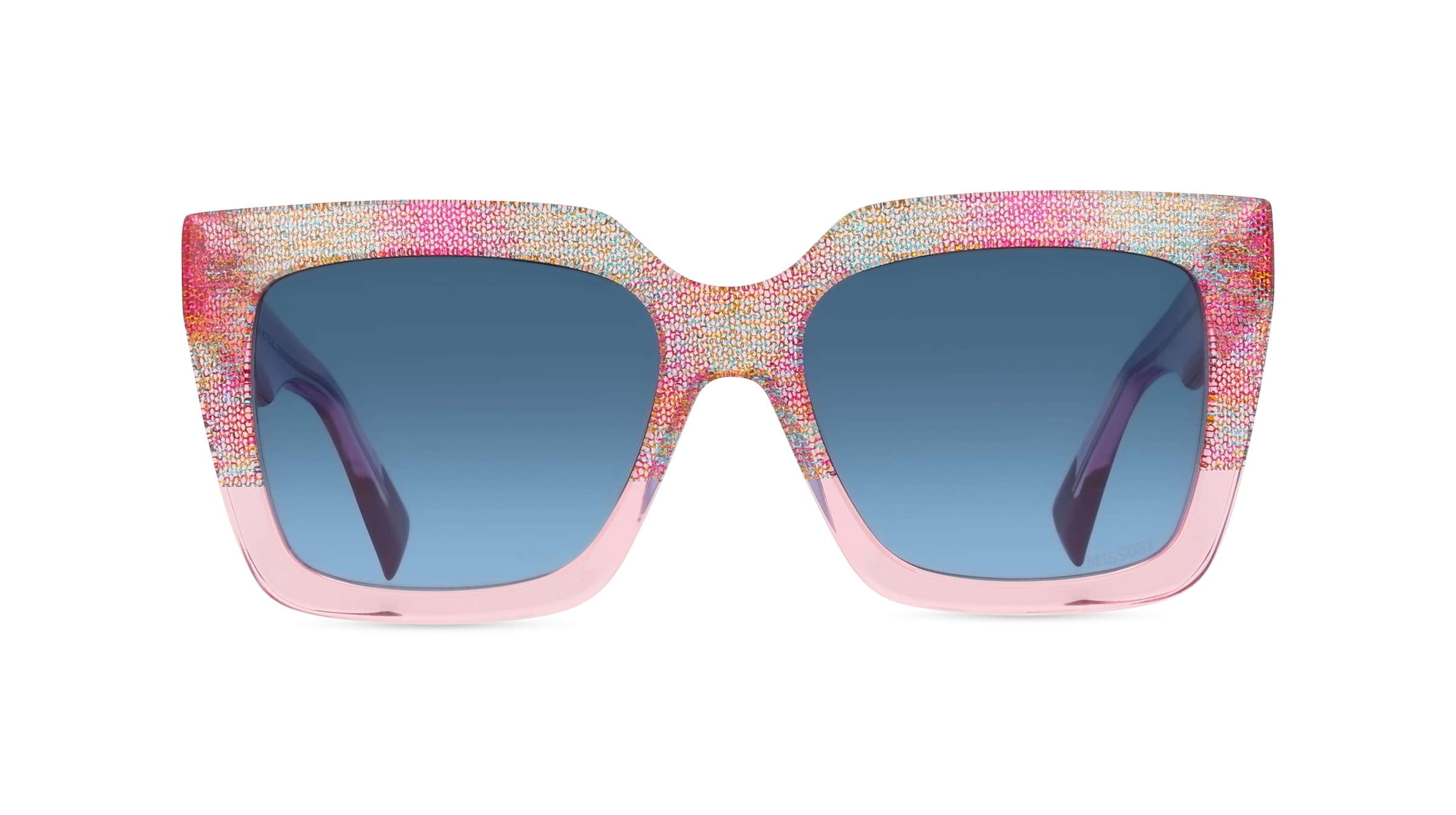 Missoni 0147/S Damen-Sonnenbrille Vollrand Eckig Acetat-Gestell, pink