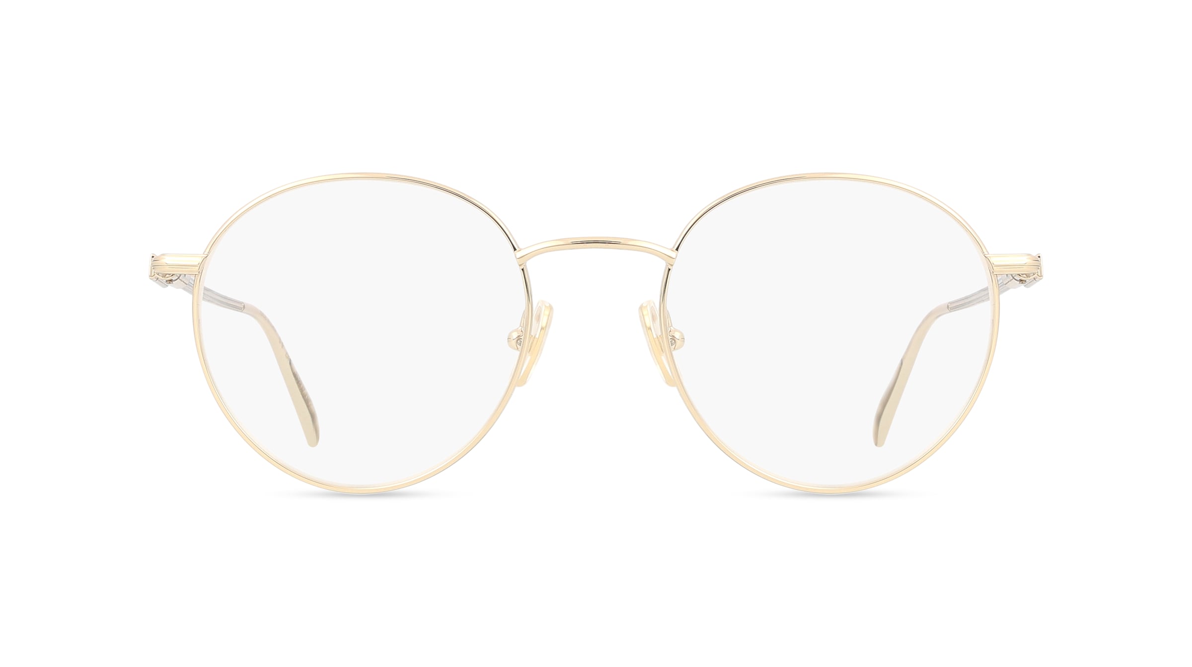 Ferragamo SF2229 Damen-Brille inkl. Gläser Vollrand Rund Metall-Gestell 50mm/20mm/145mm, gold