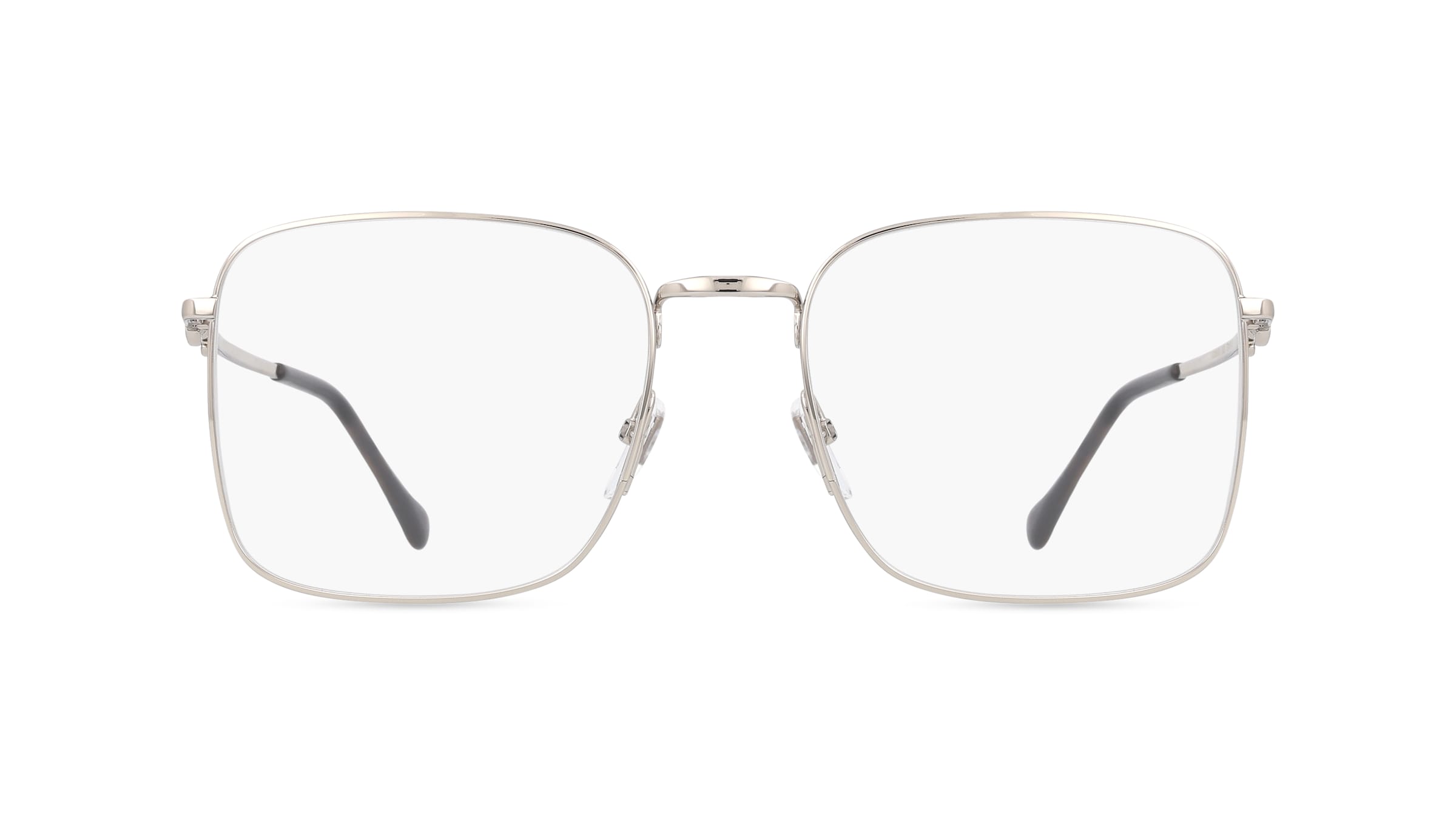 Gucci GG0951O Unisex-Brille inkl. Gläser Vollrand Eckig Metall-Gestell 57mm/19mm/145mm, silber