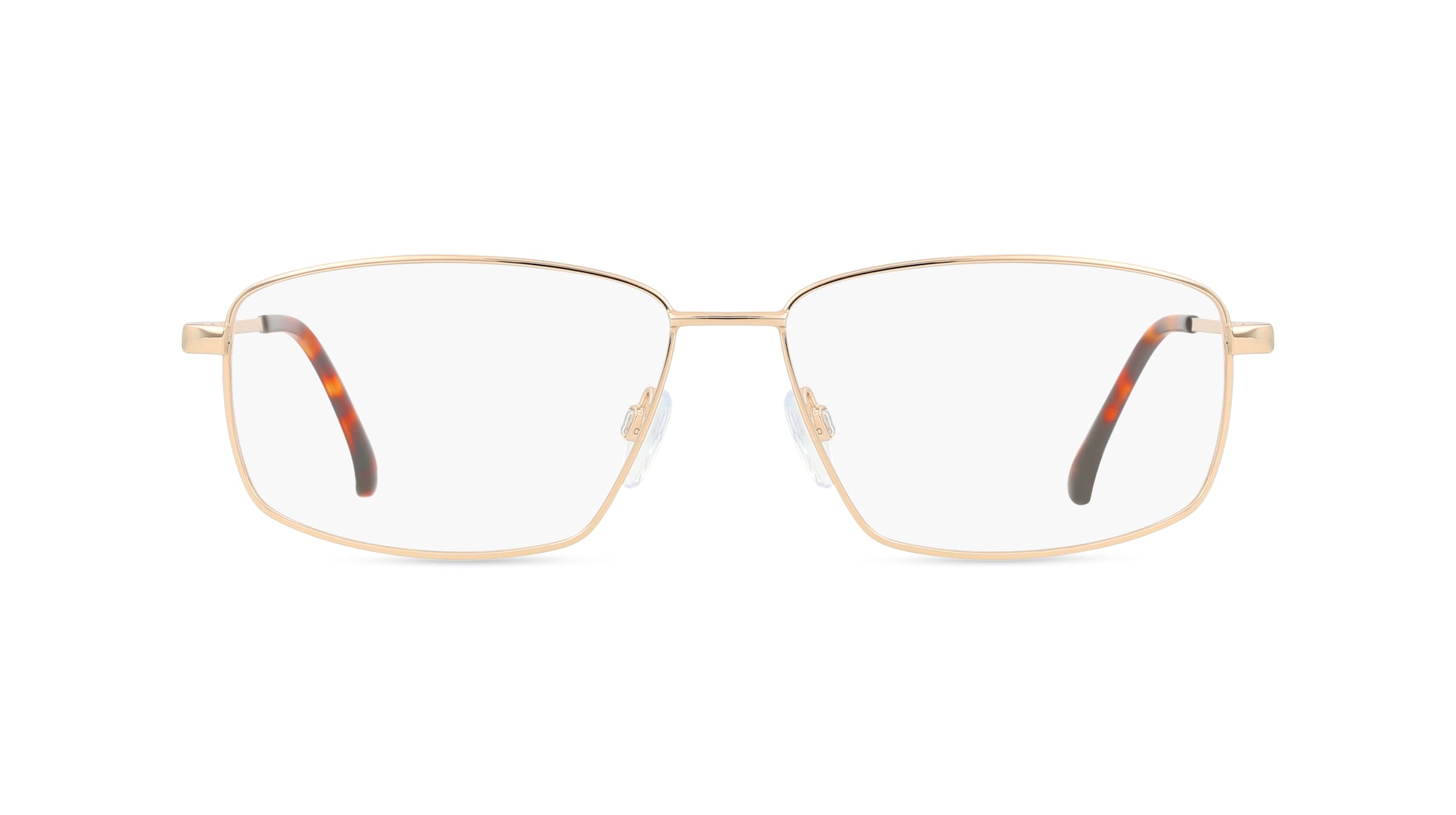 Fielmann BD 564 CL Herren-Brille inkl. Gläser Vollrand Eckig Edelstahl-Gestell 59mm/15mm/145mm, gold