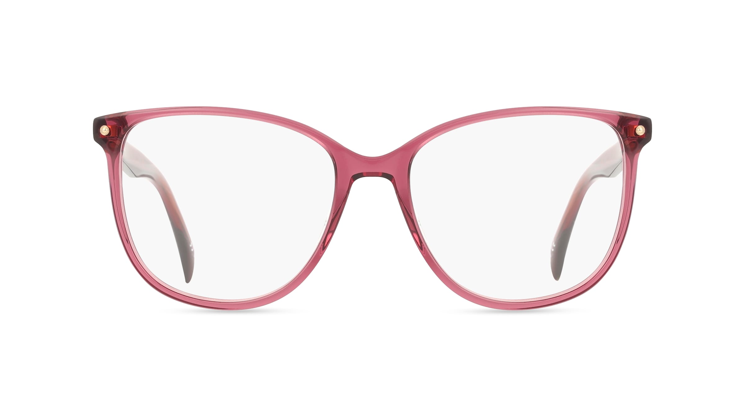 Levi’s 108641 Damen-Brille inkl. Gläser Vollrand Eckig Acetat-Gestell 45mm/16mm/140mm, Lila