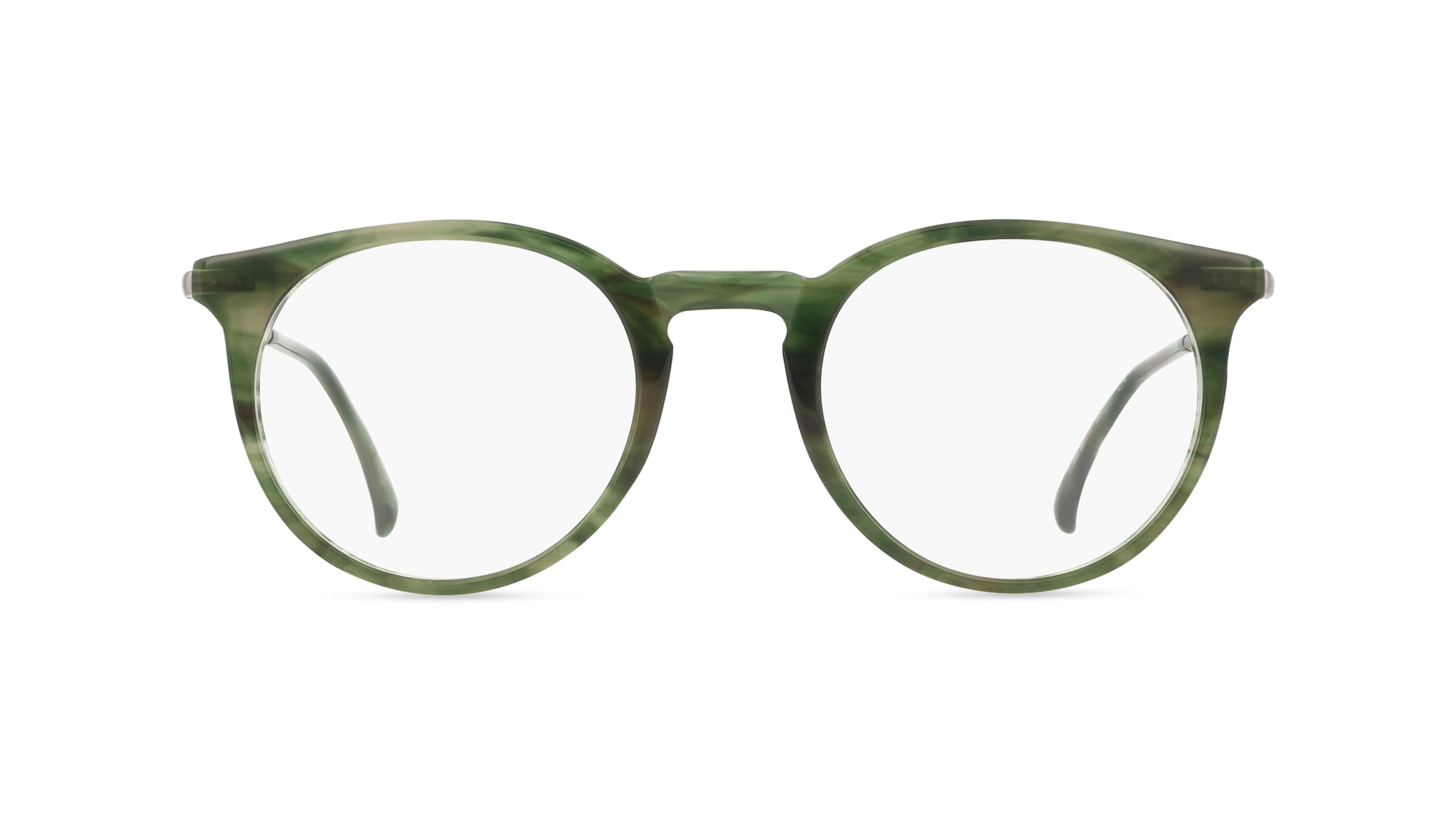 Fielmann MC 638 CL Unisex-Brille inkl. Gläser Vollrand Panto Acetat-Gestell 48/21/145, grün