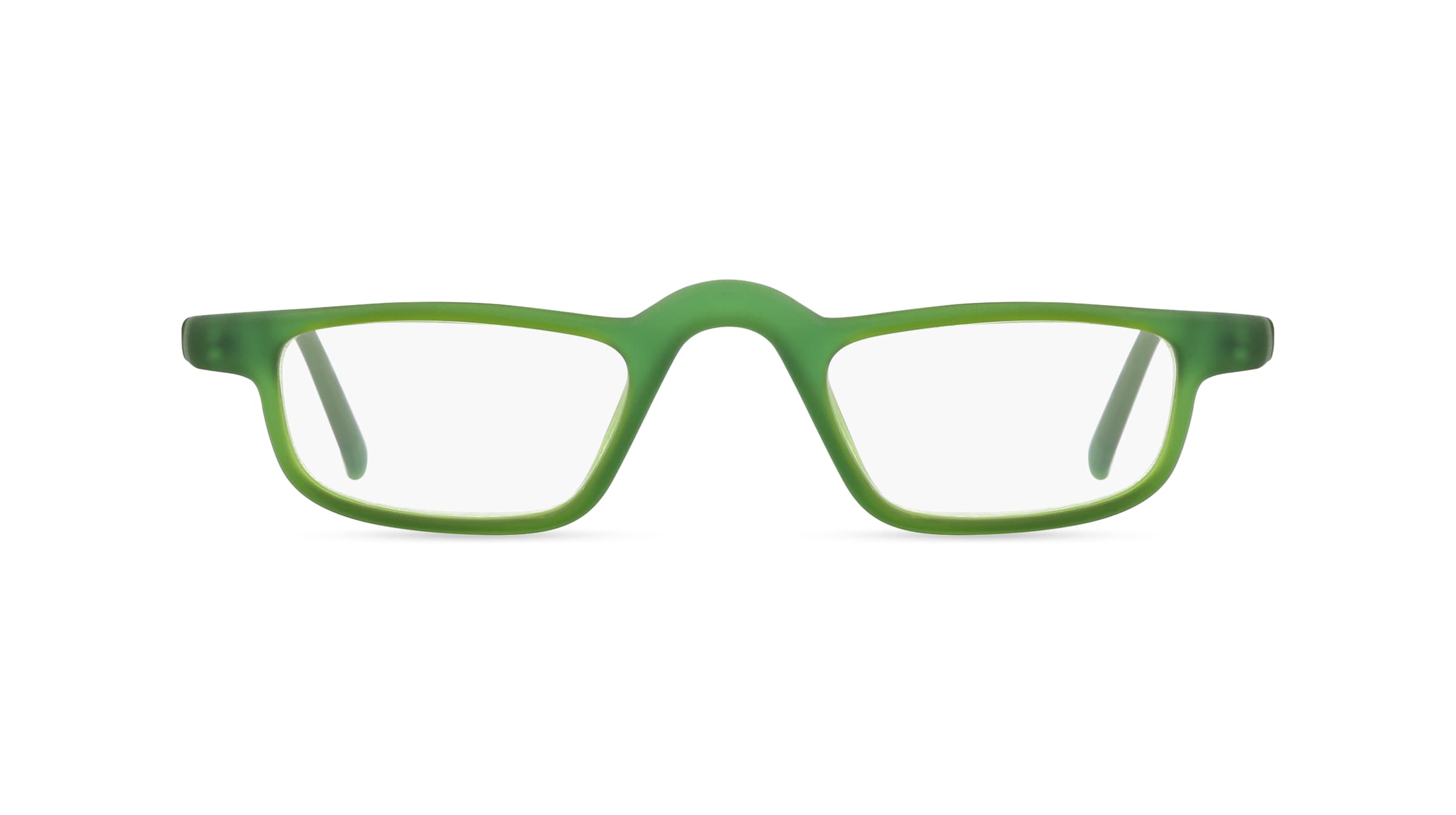 Fielmann INTERIM 002 CL Unisex-Brille Vollrand Quadratisch TR90-Gestell, grün