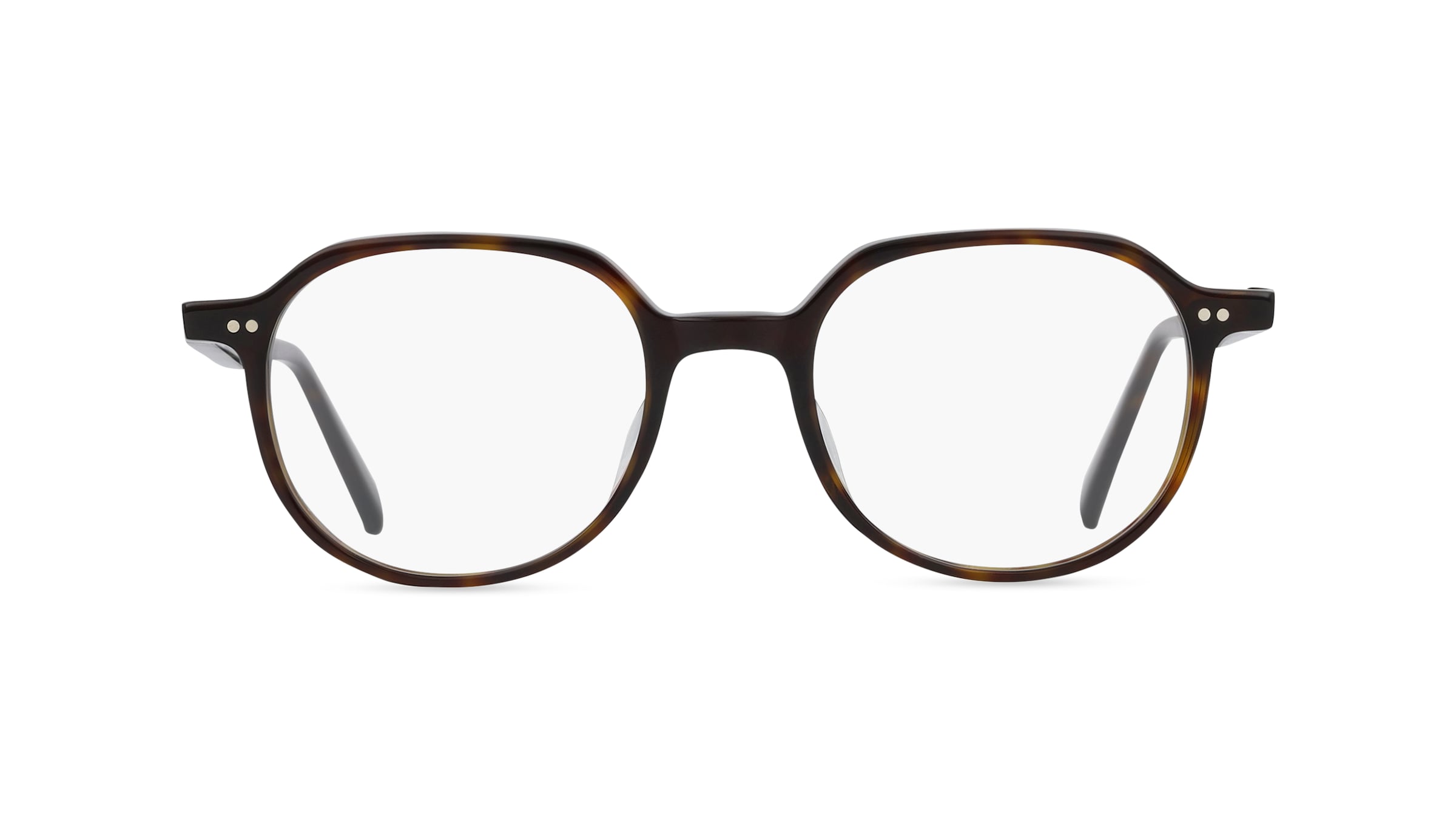 Fielmann MF 044 RN Herren-Brille inkl. Gläser Vollrand Panto Kunststoff-Gestell 48mm/19mm/145mm, braun