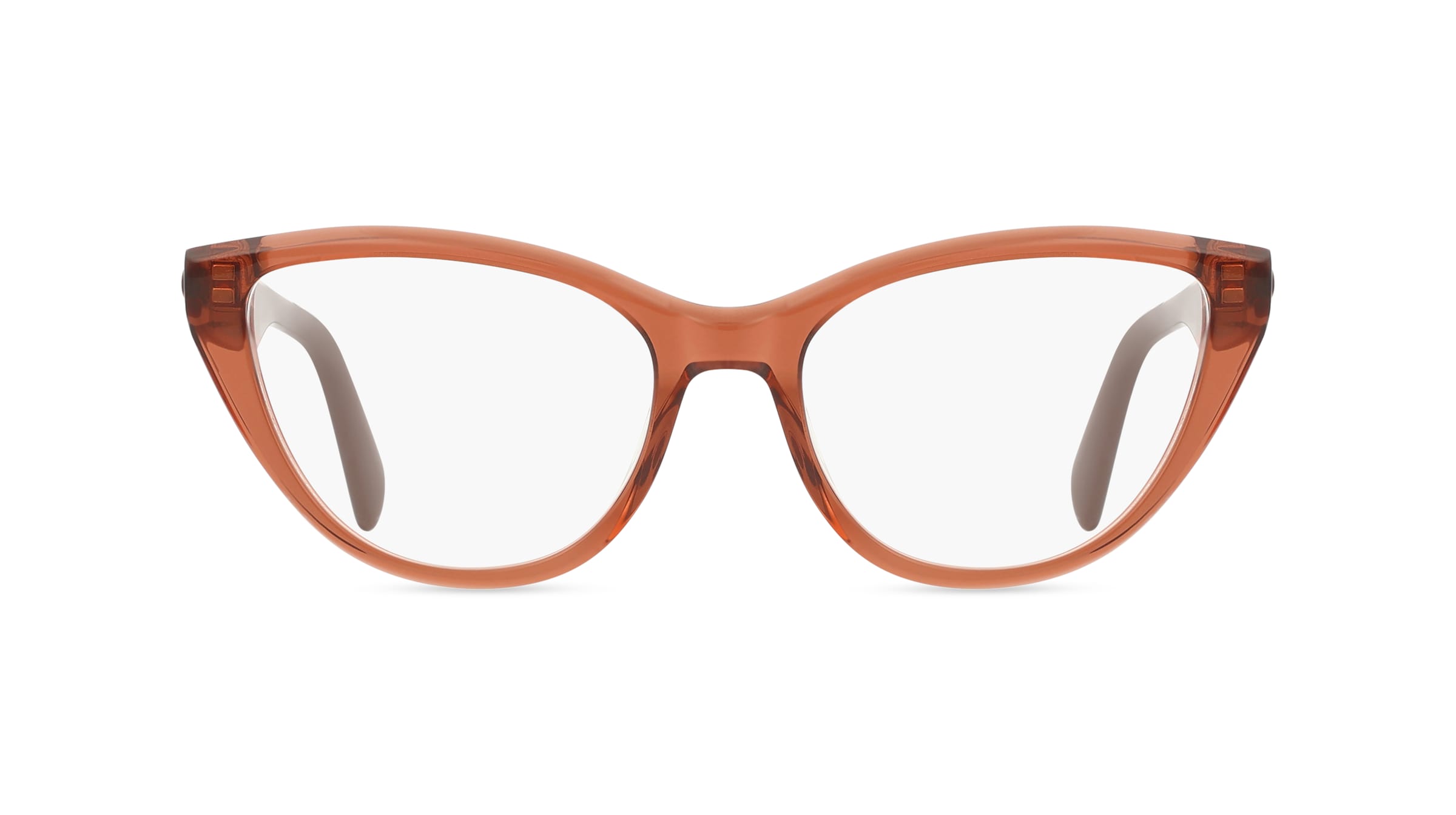 Liu Jo LJ2824 Damen-Brille inkl. Gläser Vollrand Butterfly Acetat-Gestell 54mm/17mm/140mm, braun