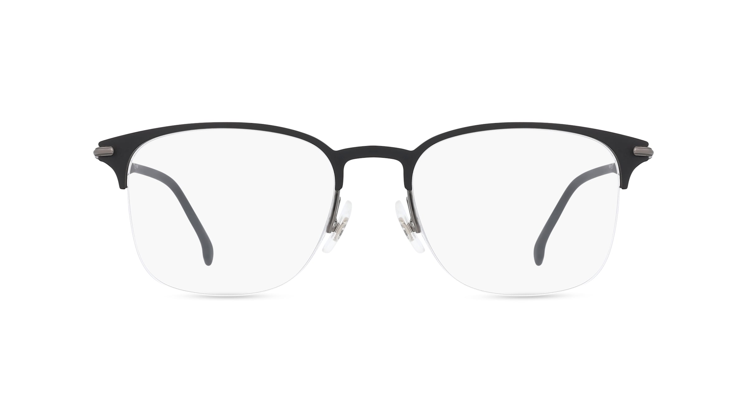 Carrera 281 Herren-Brille inkl. Gläser Vollrand Eckig Metall-Gestell 51mm/20mm/145mm, schwarz