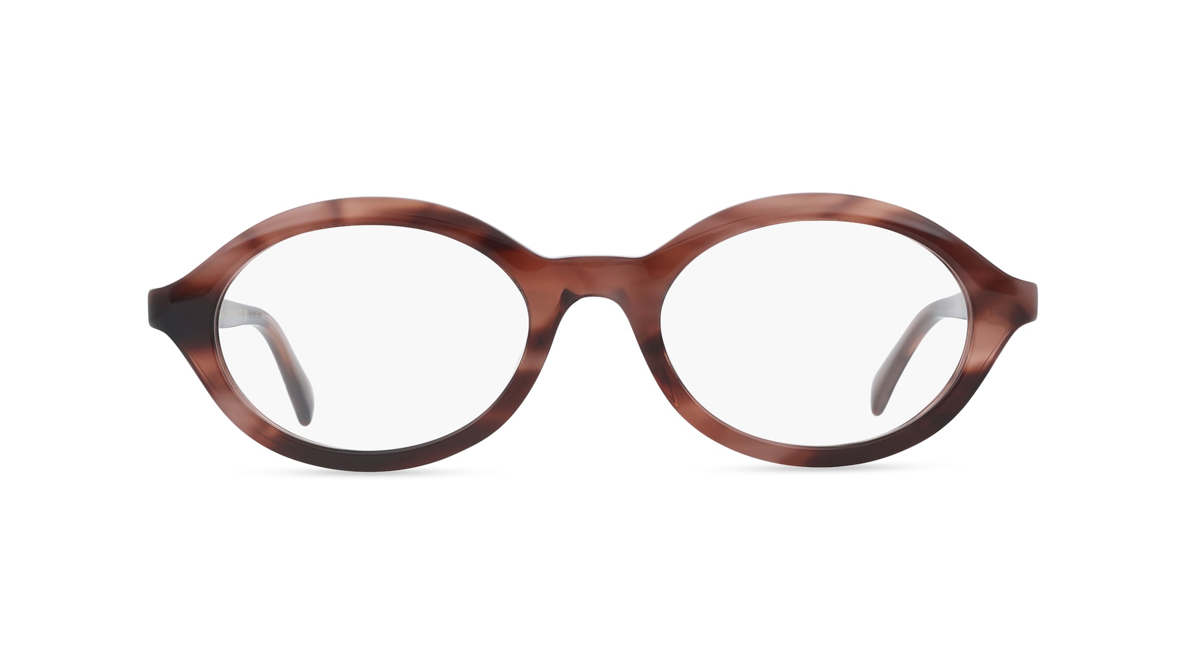 Gucci GG2153O Damen-Brille inkl. Gläser Vollrand Rund Acetat-Gestell 51/19/140, Havanna