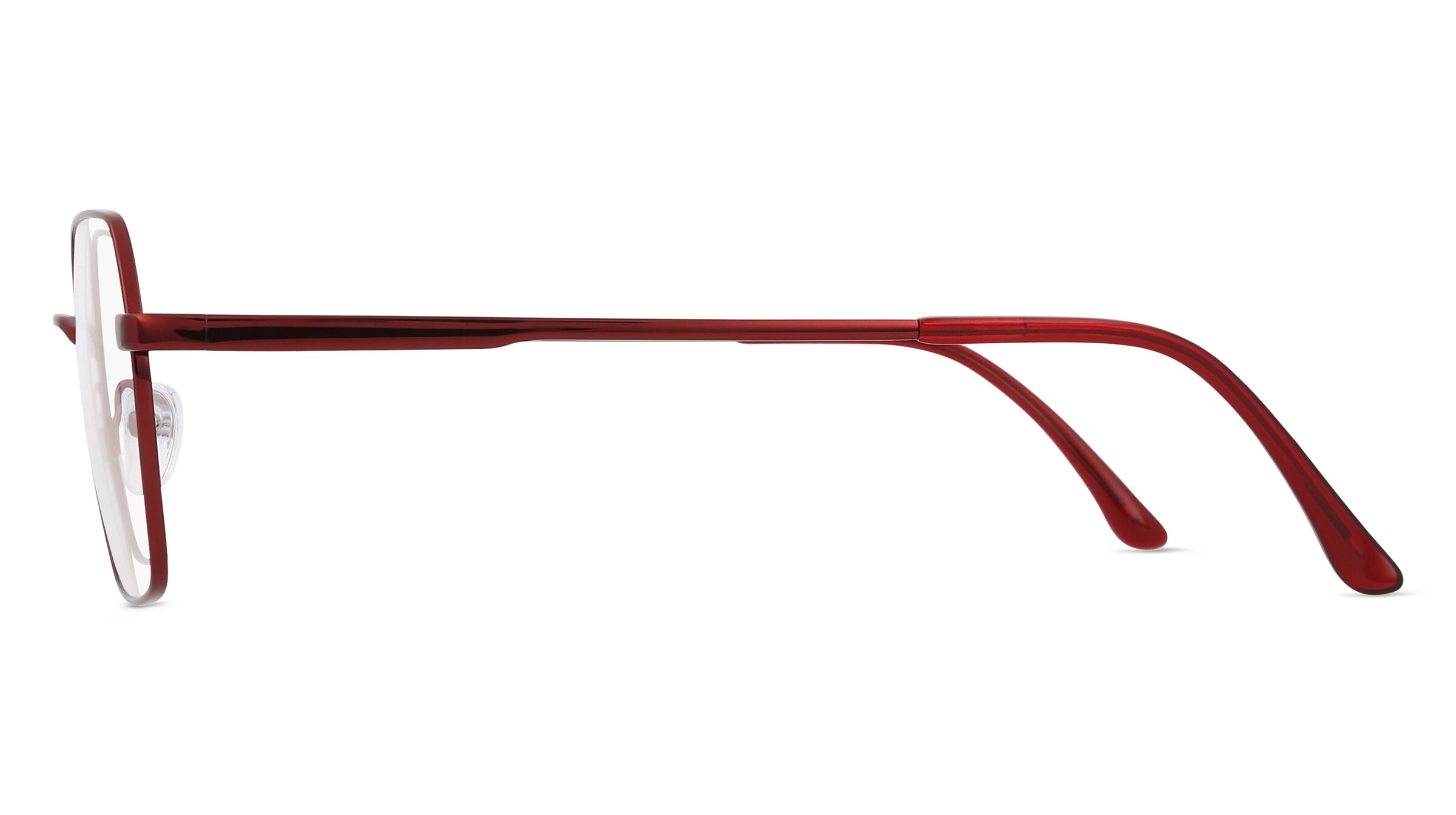 Thumbnail - Fielmann BD 562 FA Damen-Brille inkl. Gläser Vollrand Mehreckig Edelstahl-Gestell 52mm/18mm/140mm, rot