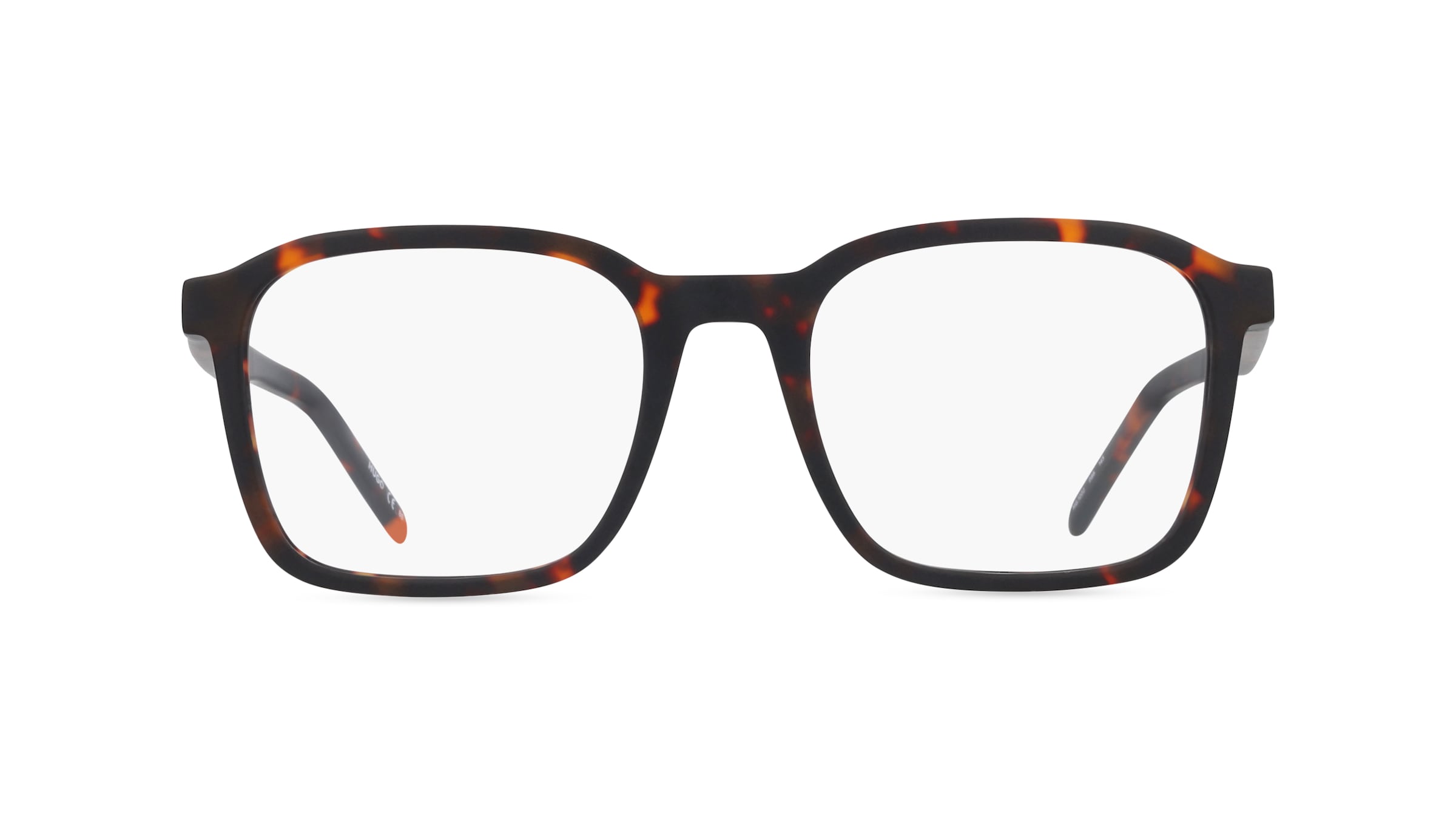 Hugo HG 1202 Herren-Brille inkl. Gläser Vollrand Eckig Acetat-Gestell 53mm/20mm/145mm, braun