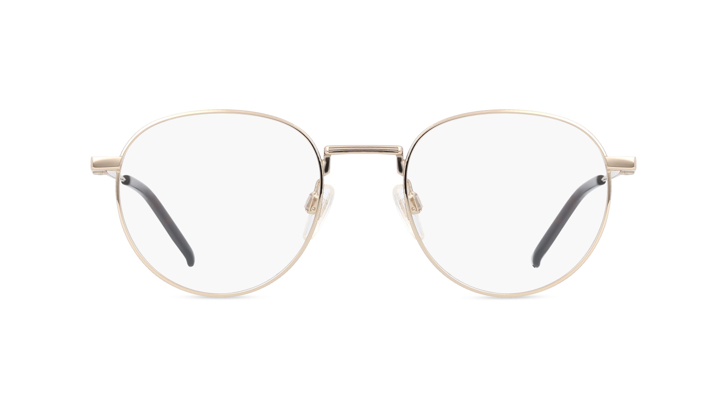 Tommy Hilfiger TH1875 Herren-Brille inkl. Gläser Vollrand Panto Metall-Gestell 50mm/20mm/145mm, gold