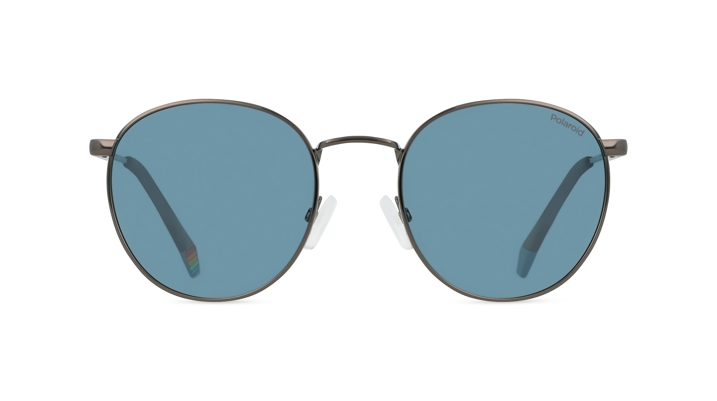 Polaroid PLD 6171/S Unisex-Sonnenbrille Vollrand Oval Metall-Gestell, grau