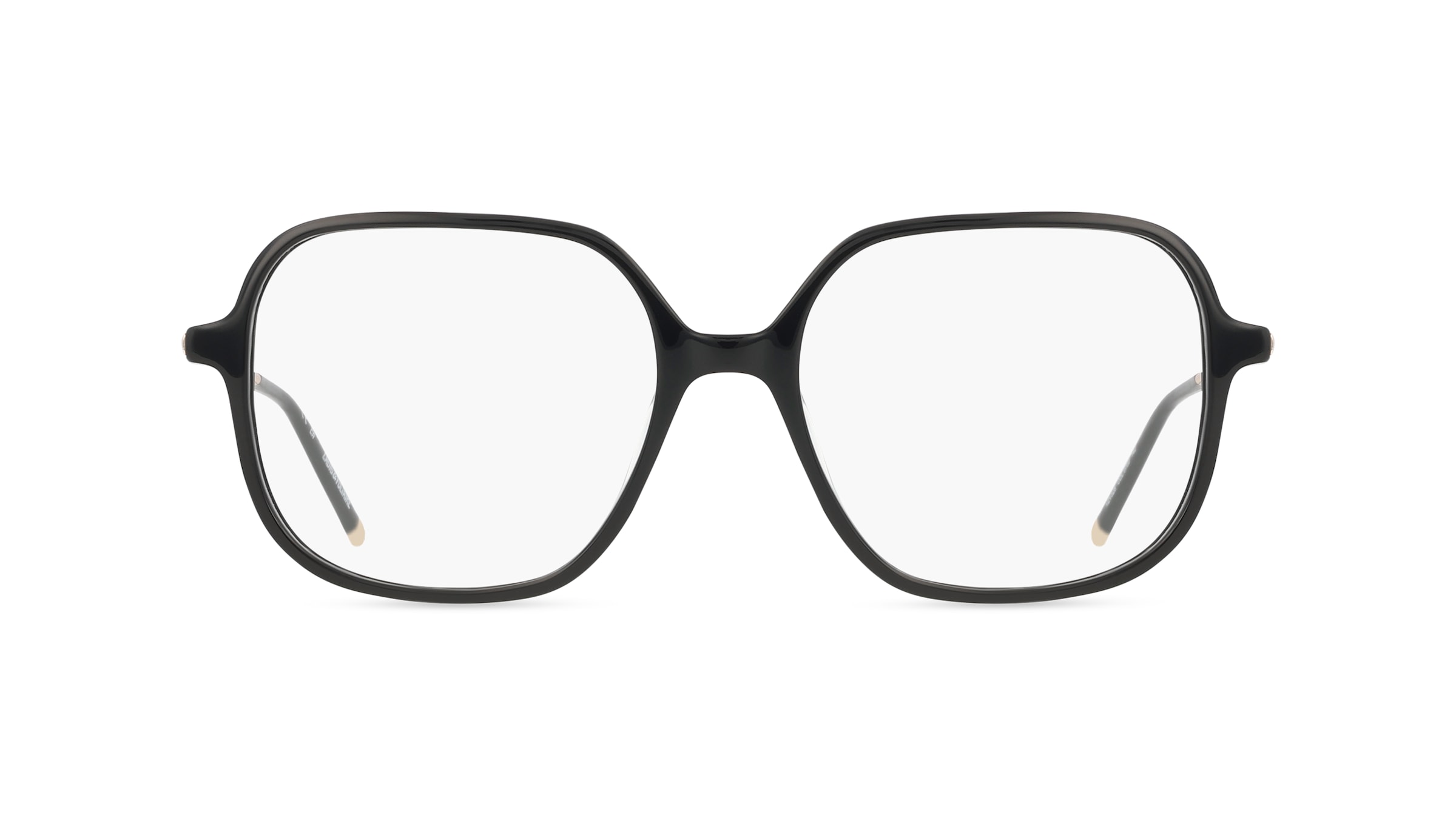 Zadig & Voltaire ZVVZV328 Unisex-Brille inkl. Gläser Vollrand Eckig Kunststoff-Gestell 53mm/17mm/140mm, Schwarz