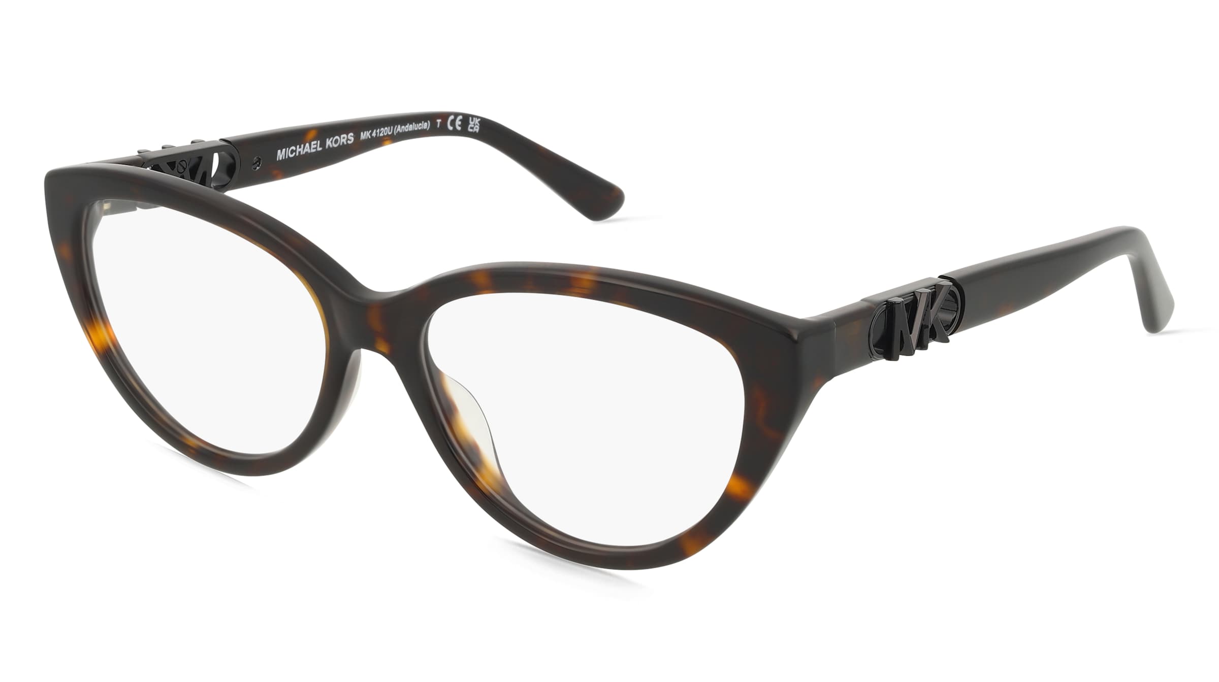 Michael Kors 0MK4120U ANDALUCIA Damen-Brille inkl. Gläser Vollrand Cat Eye Acetat-Gestell 53/16/140, Grün