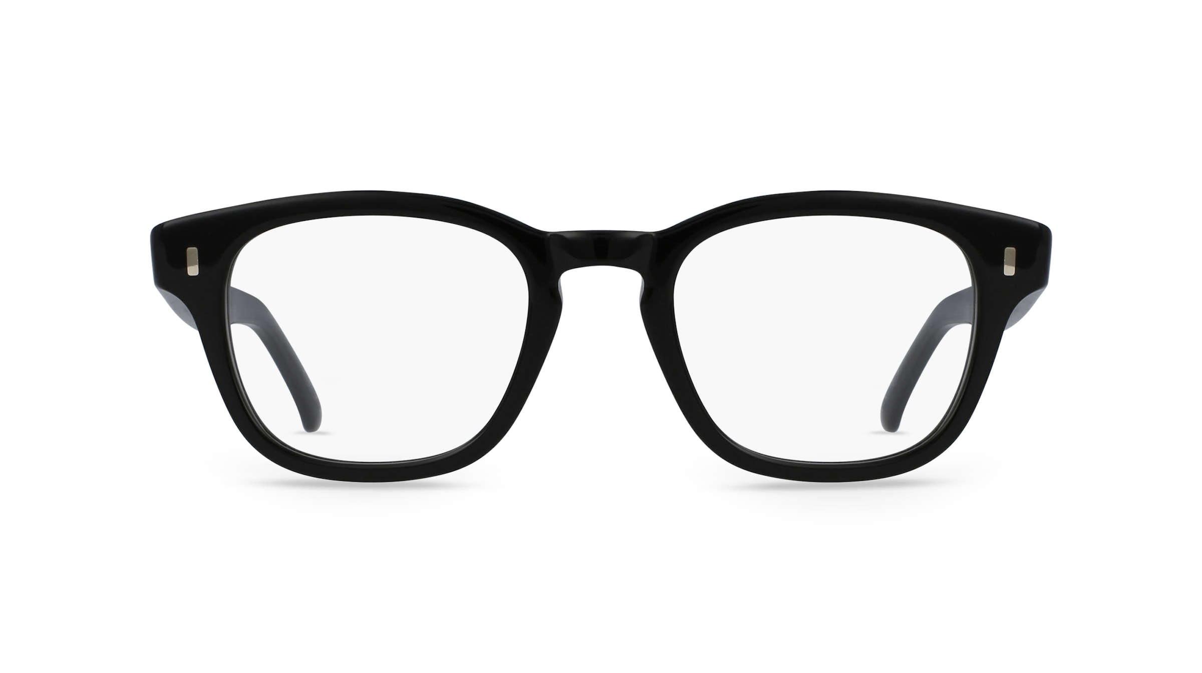 Fielmann AB 005 CL Unisex-Brille inkl. Gläser Vollrand Eckig Blockacetat-Gestell 49mm/22mm/150mm, schwarz