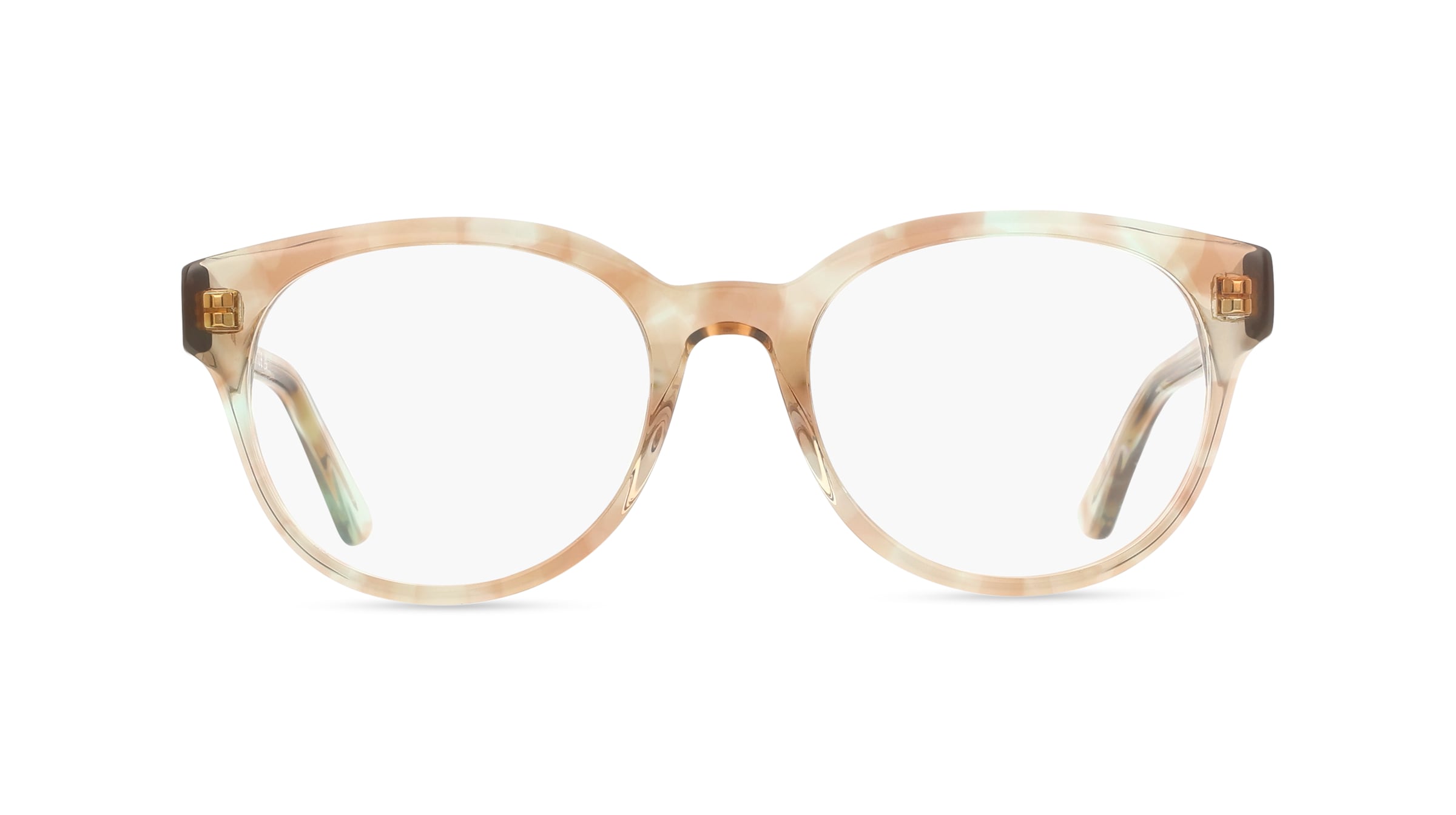 Chloé CH0343OA Damen-Brille inkl. Gläser Vollrand Rund Acetat-Gestell 52/19/145, braun