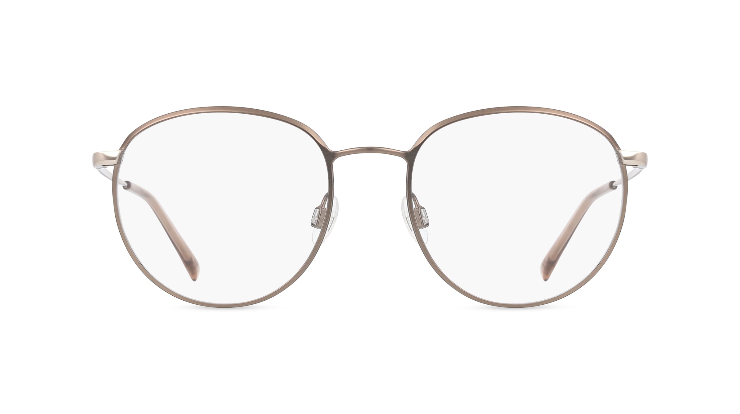 Marc O'Polo Eyewear 502154 Unisex-Brille inkl. Gläser Vollrand Panto Metall-Gestell 52mm/19mm/140mm, braun