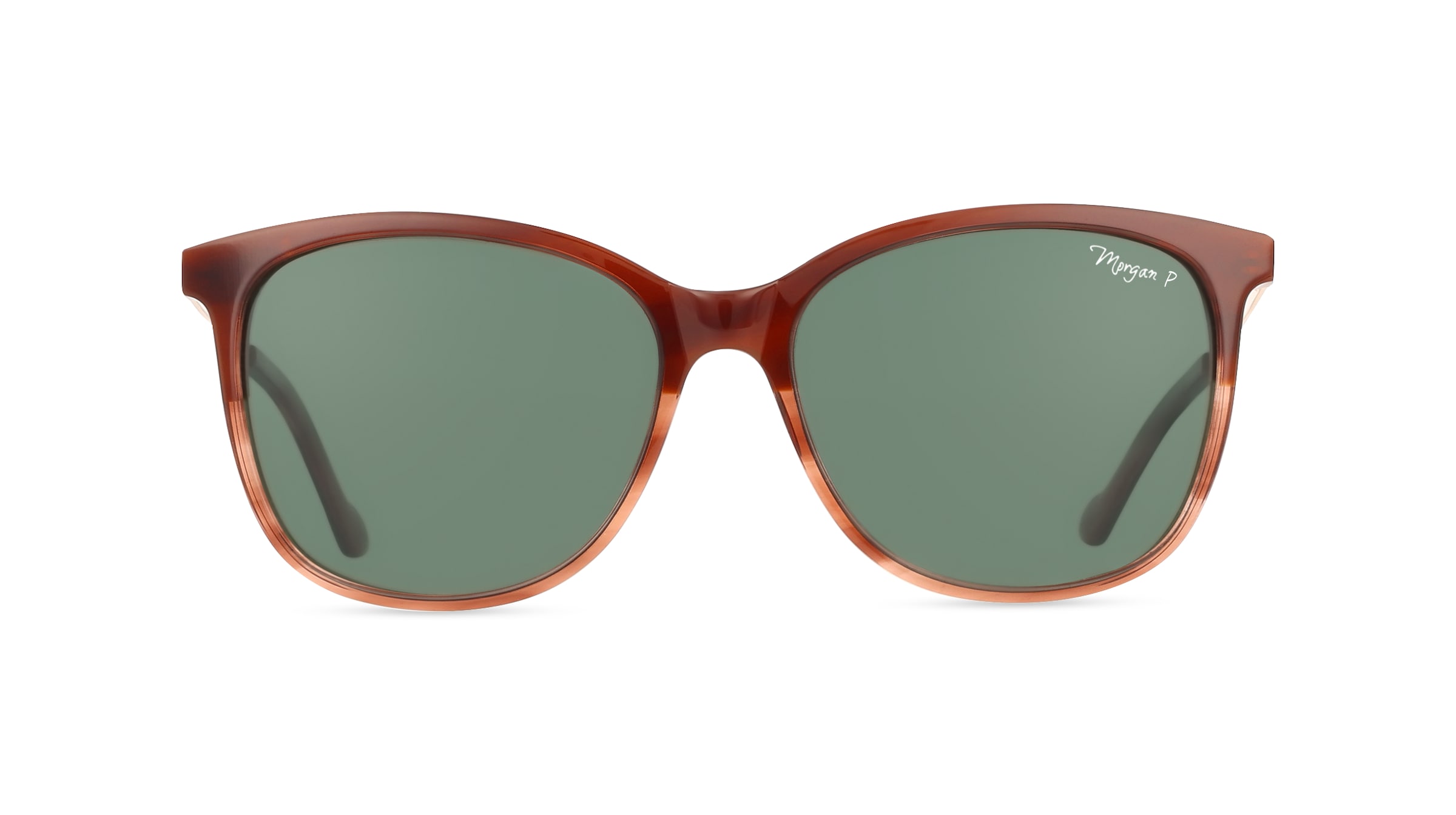 Morgan MO 7239 Damen-Sonnenbrille Vollrand Eckig Acetat-Gestell, braun