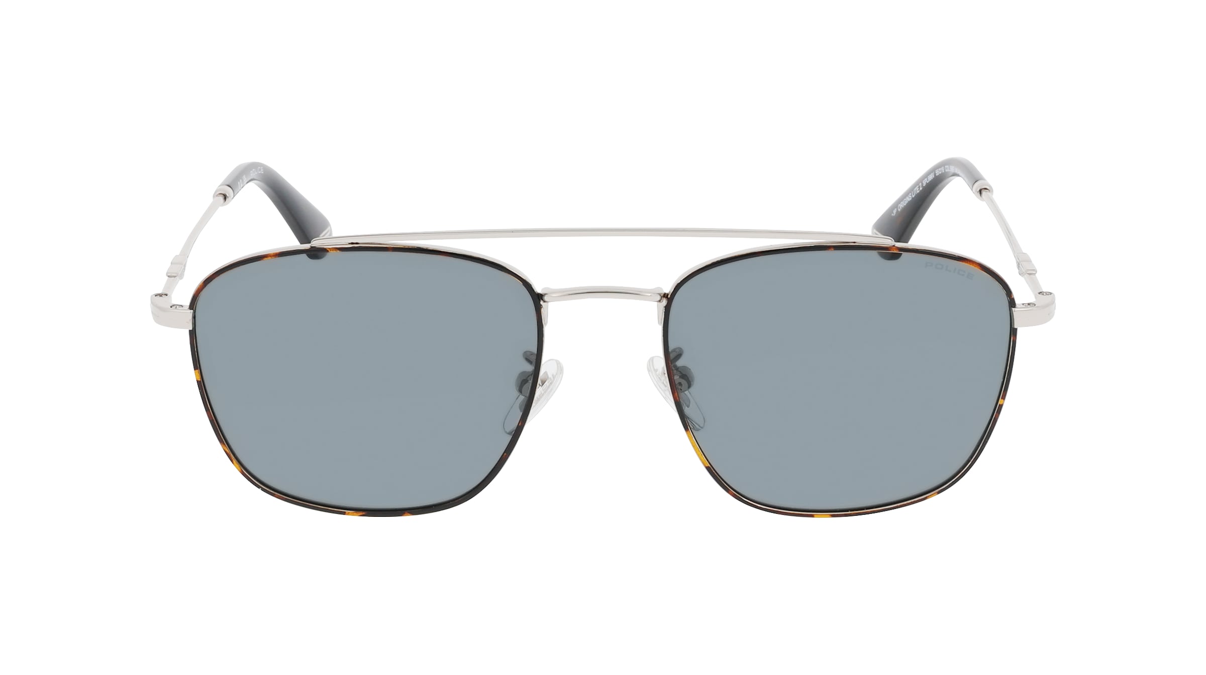 Police SPL996E Herren-Sonnenbrille Vollrand Pilot Metall-Gestell, gold