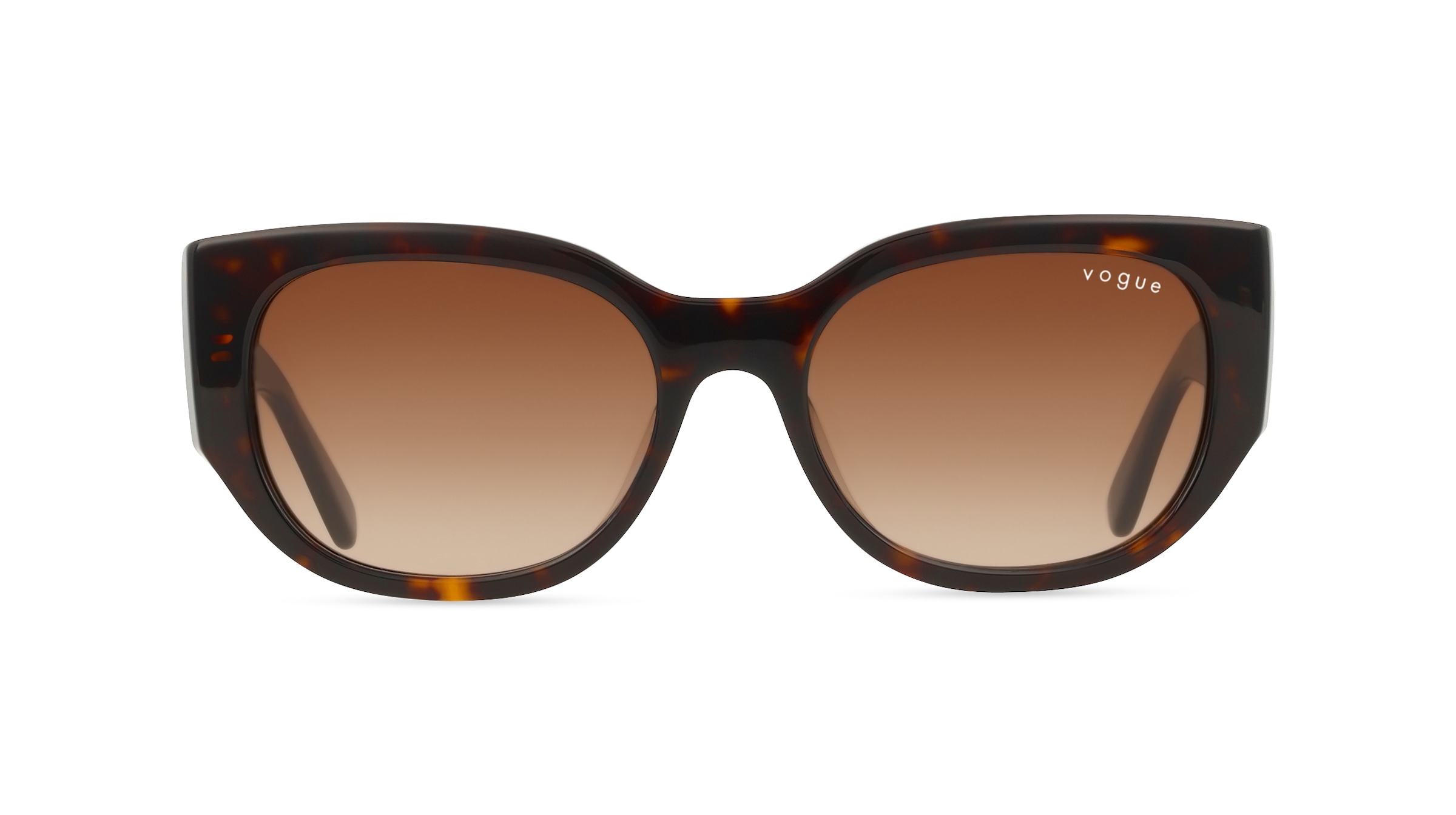 Vogue VO5641SU Damen-Sonnenbrille Vollrand Geometrisch Acetat-Gestell, braun