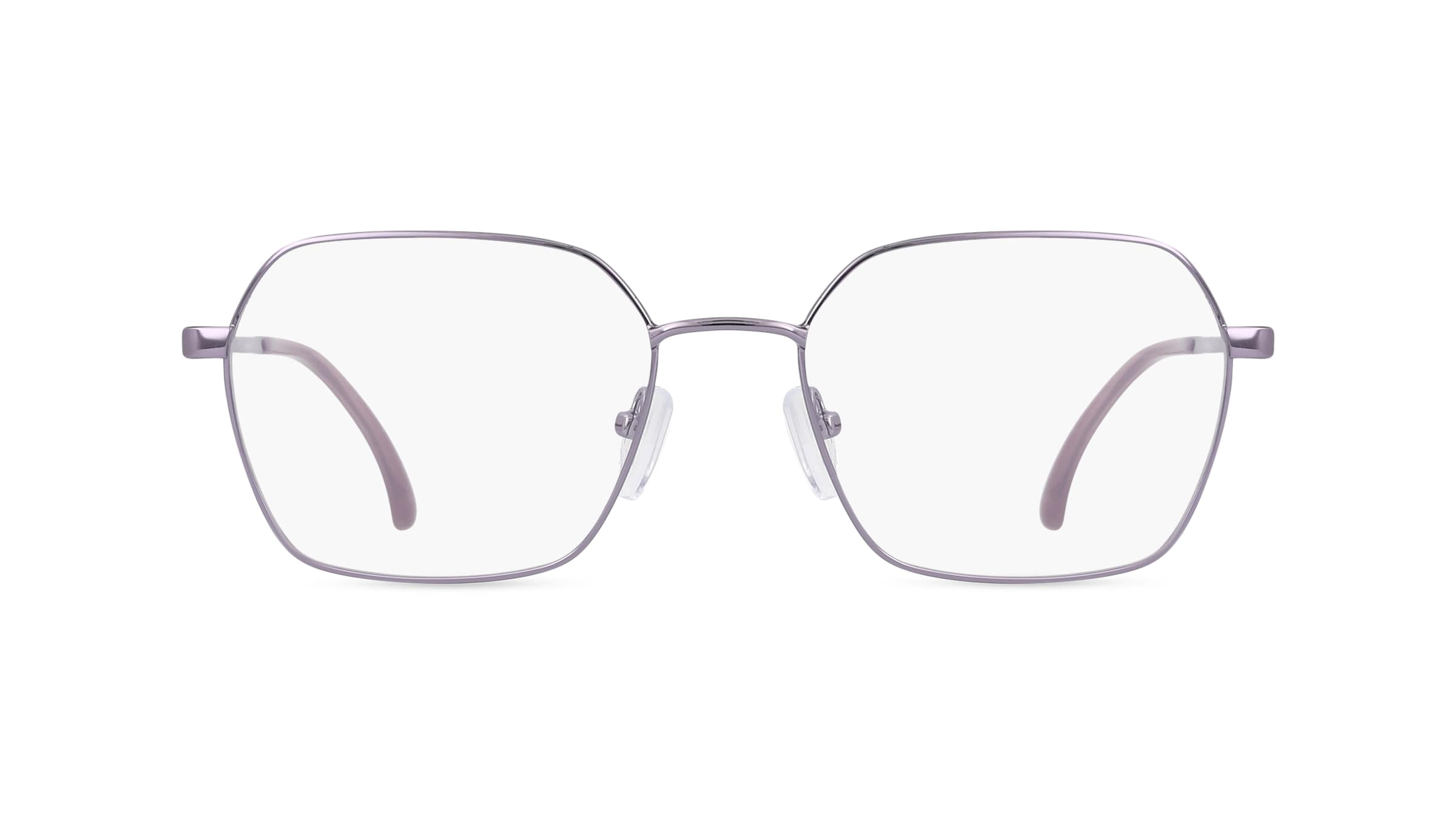 Fielmann BD 562 FA Damen-Brille inkl. Gläser Vollrand Mehreckig Edelstahl-Gestell 52mm/18mm/140mm, lila