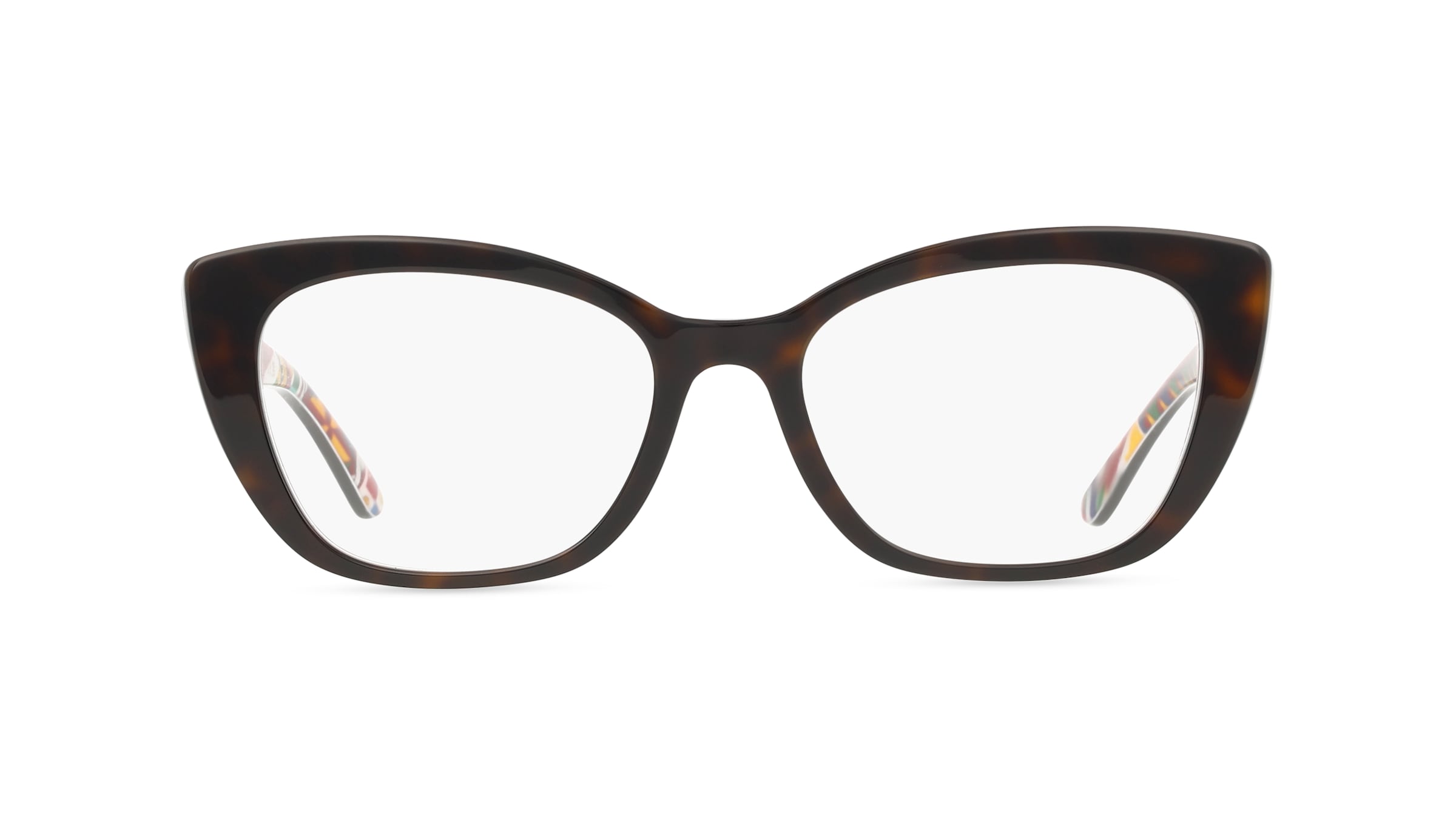 Dolce&Gabbana DG3398 Damen-Brille inkl. Gläser Vollrand Cateye Acetat-Gestell 54mm/18mm/145mm, braun