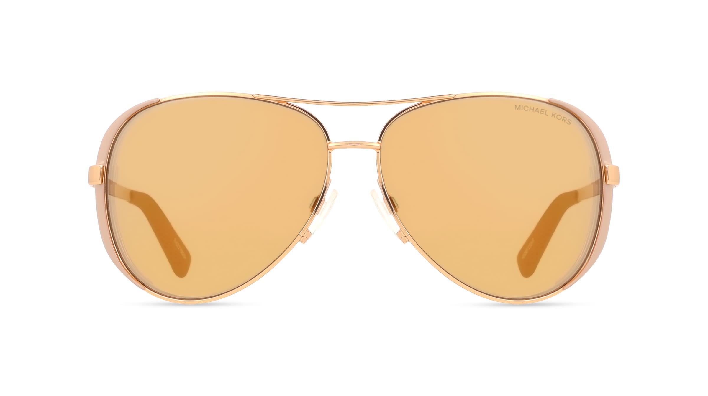 Michael Kors MK5004 CHELSEA Damen-Sonnenbrille Randlos Pilot Metall-Gestell, lila