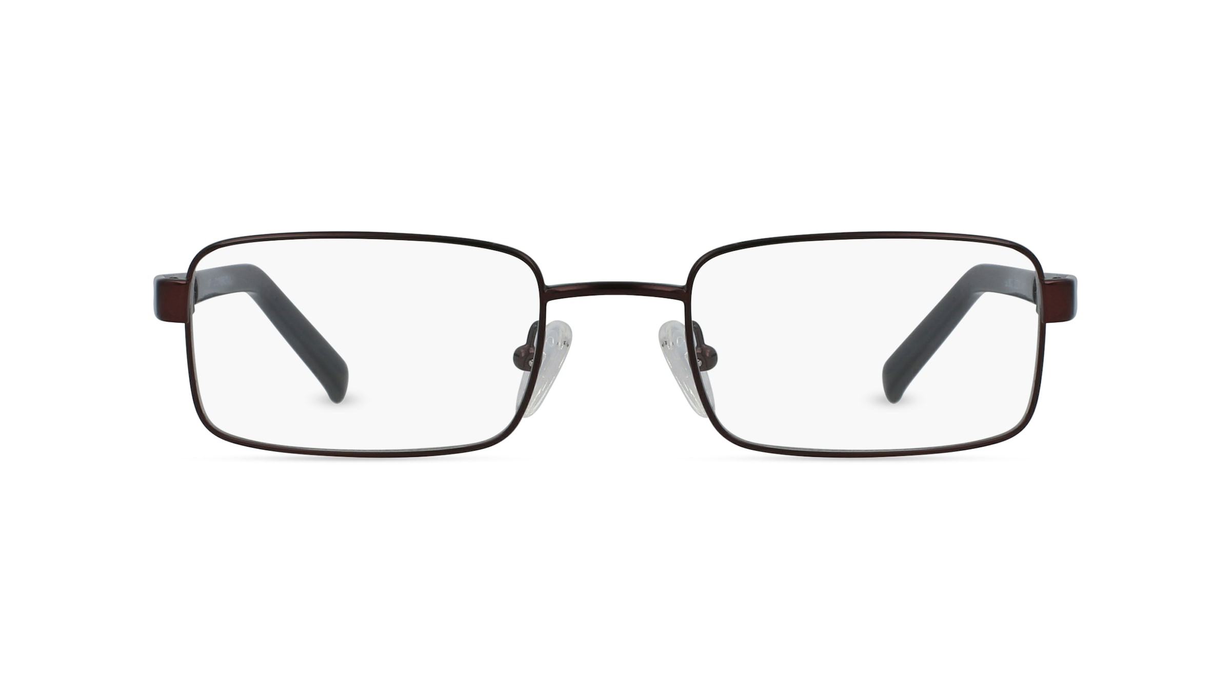 Fielmann CY 019 FLEX CL Herren-Brille inkl. Gläser Vollrand Eckig Edelstahl-Gestell 50mm/19mm/140mm, braun