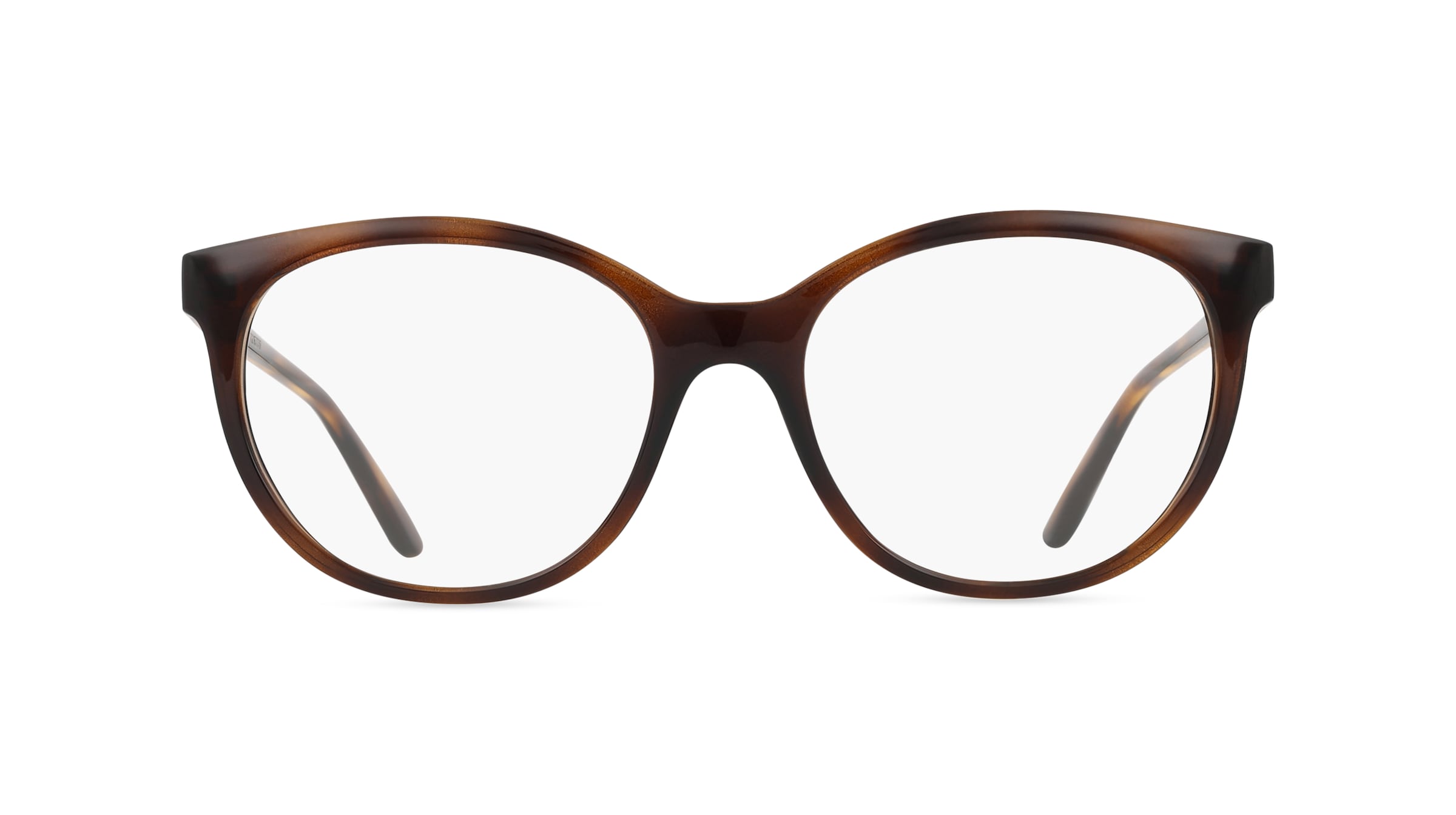 Vogue 0VO5552 Damen-Brille inkl. Gläser Vollrand Panto Propionat-Gestell 53mm/17mm/140mm, braun