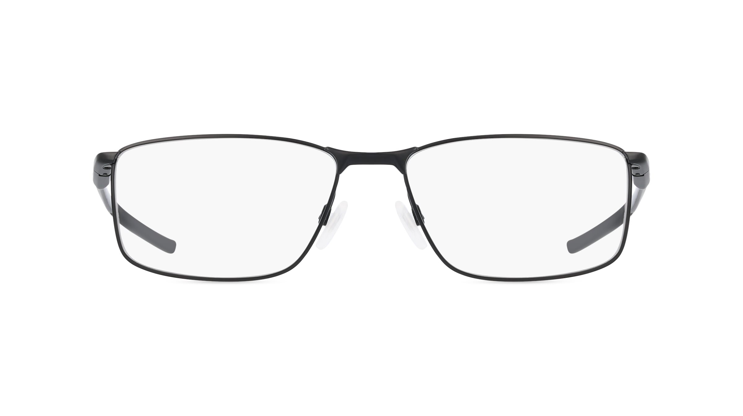 Oakley OX3217 Herren-Brille inkl. Gläser Vollrand Rechteckig Metall-Gestell 57mm/17mm/140mm, schwarz