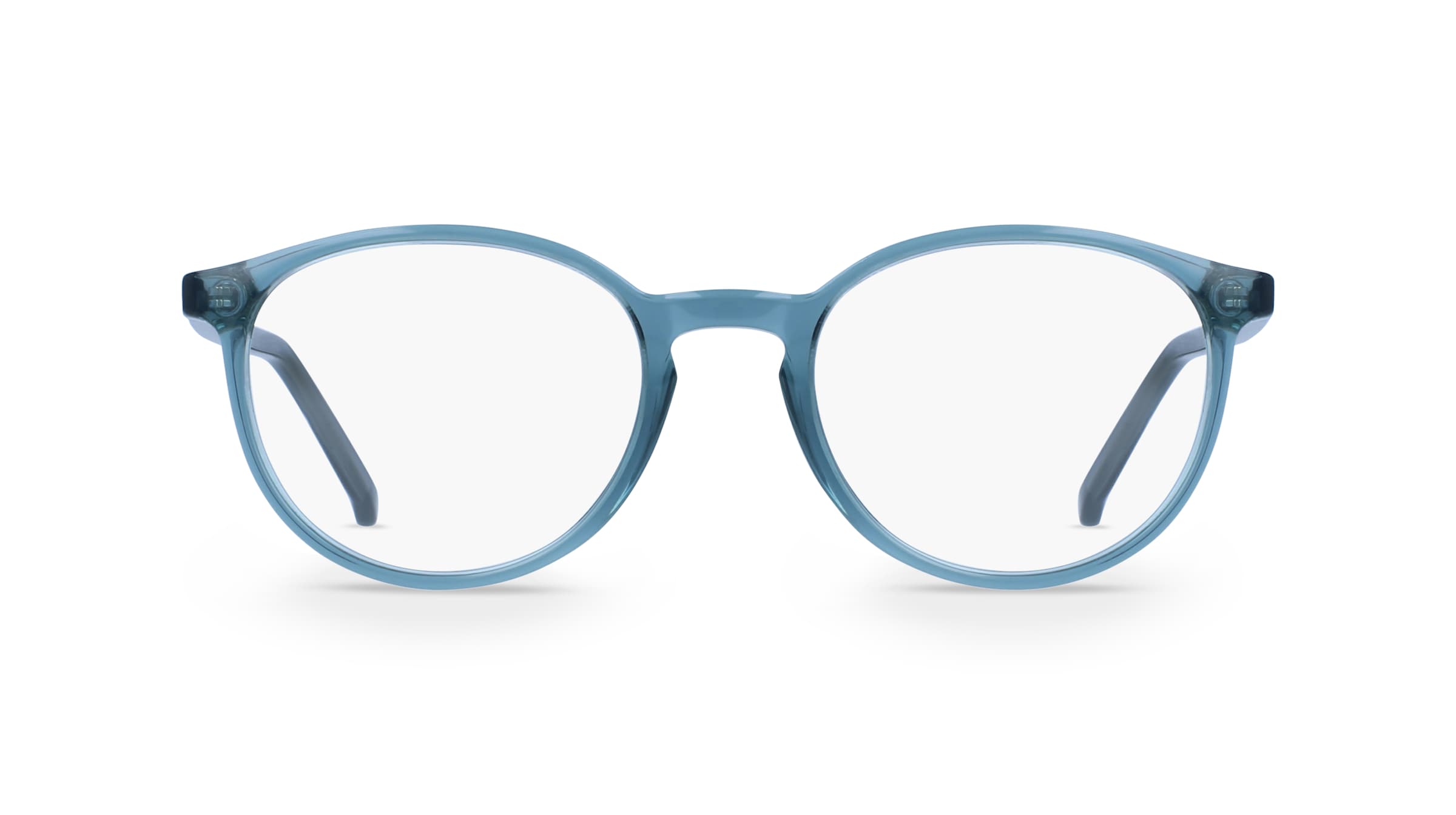 Fielmann JIL 005 CL RILEY Unisex-Brille inkl. Gläser Vollrand Panto Acetat-Gestell 52mm/19mm/145mm, blau